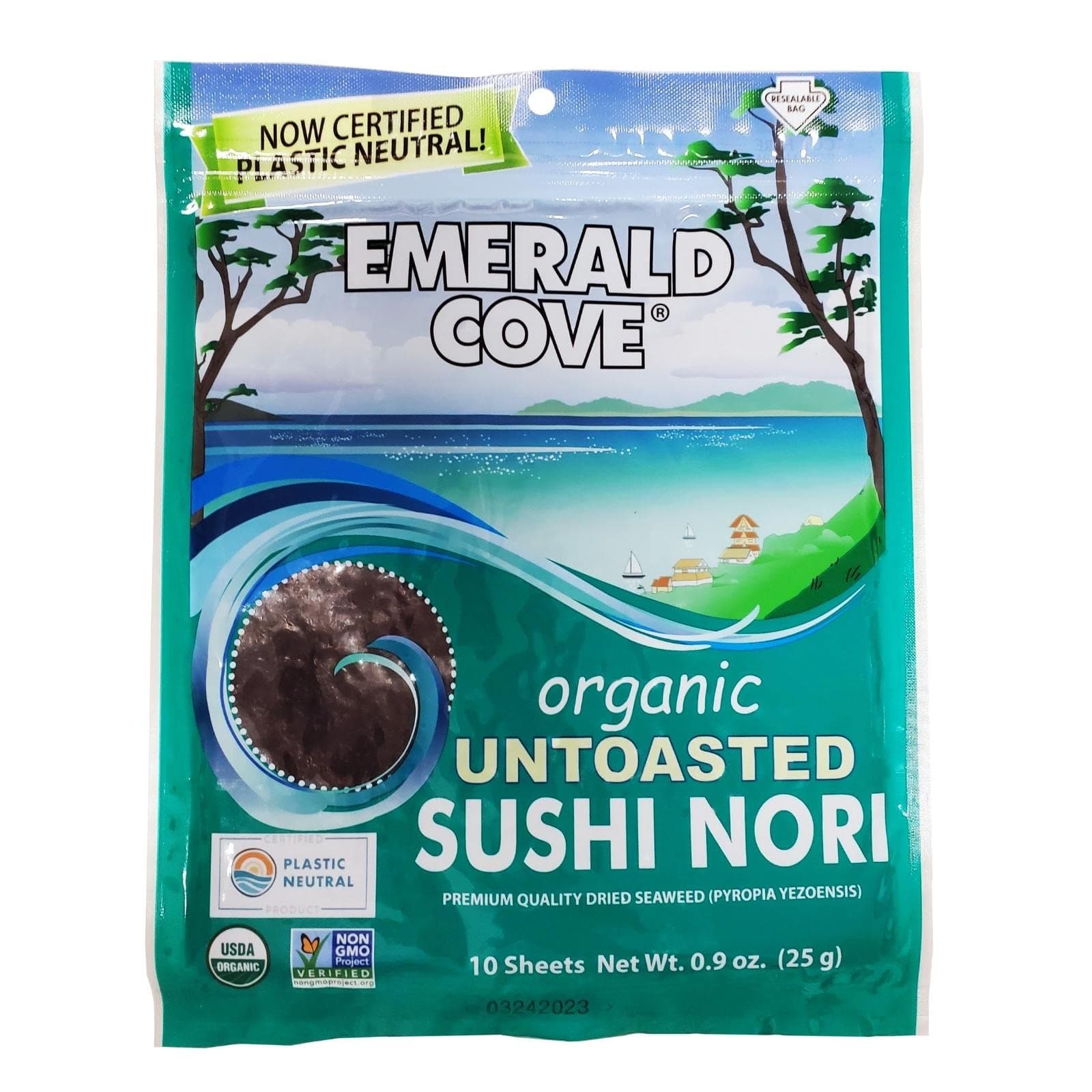 Emerald Cove Organic Nori sheets, .9 oz