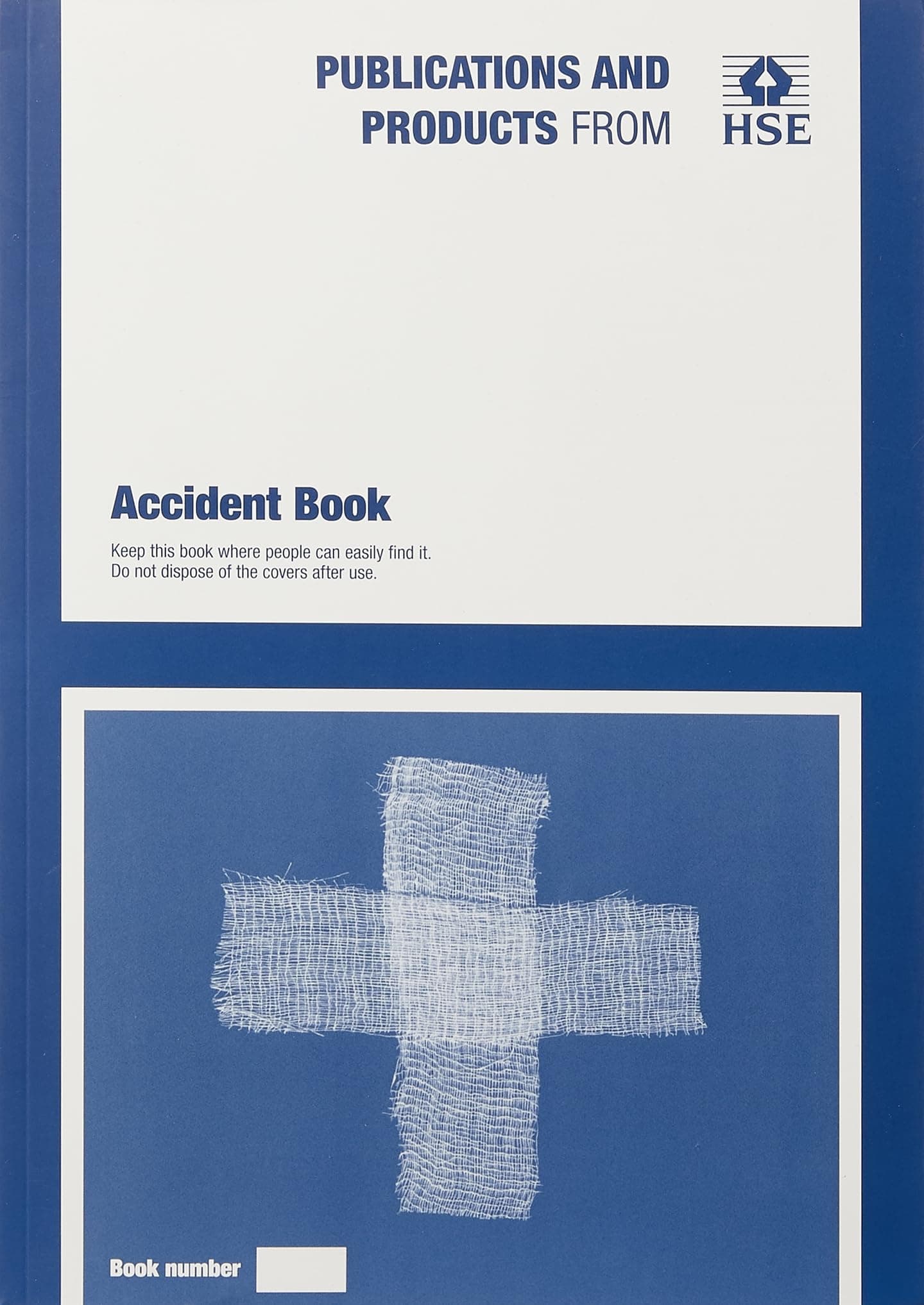 Official HSE Accident Book (Statutory Instruments 2024)
