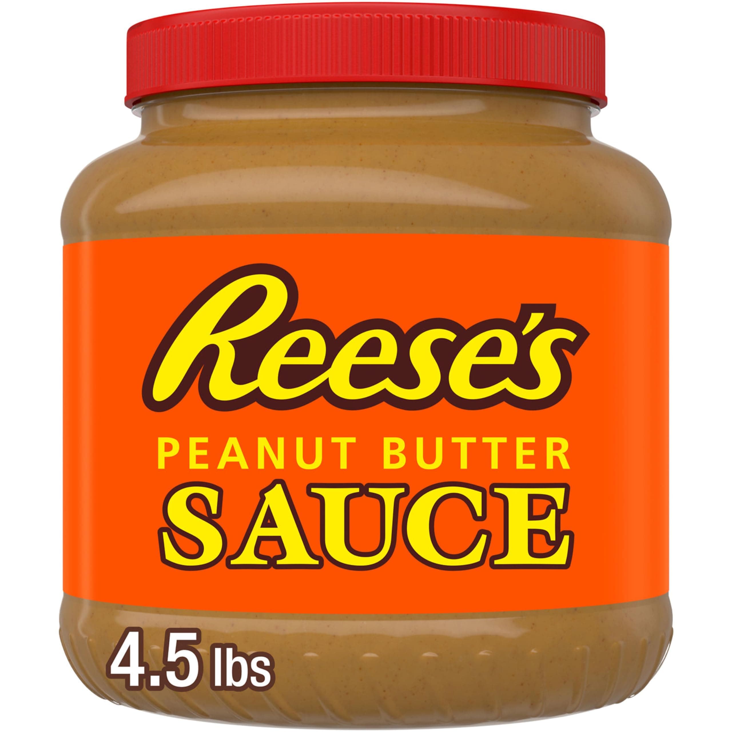 REESE'S Peanut Butter Sauce Bulk Jar, 4.5 lb