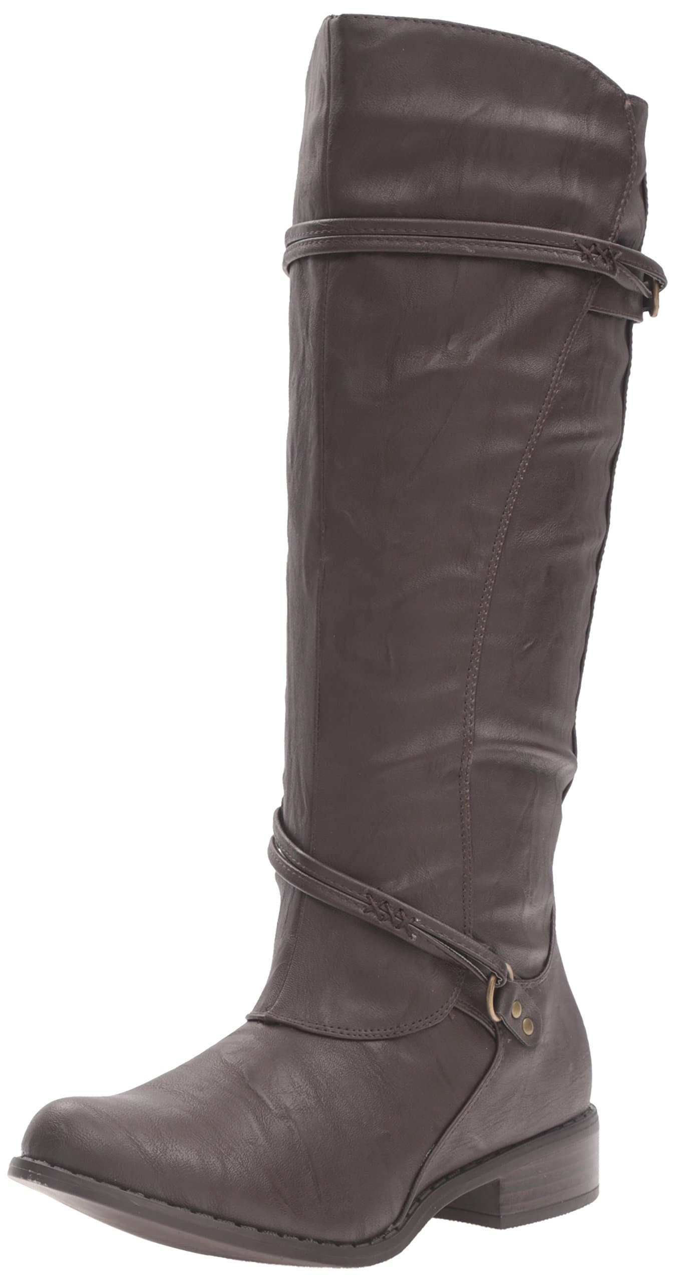 Brinley CoWomen's Harley Riding Boot, Olive