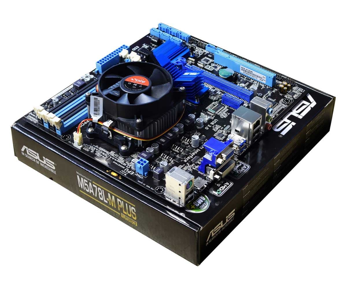 ADMI PC COMPONENT UPGRADE BUNDLE: AMD FX-8300 Eight Core 4.2GHz Turbo - Asus M5A78L-M PLUS/USB3 HDMI Motherboard - 16GB DDR3 1600MHz RAM
