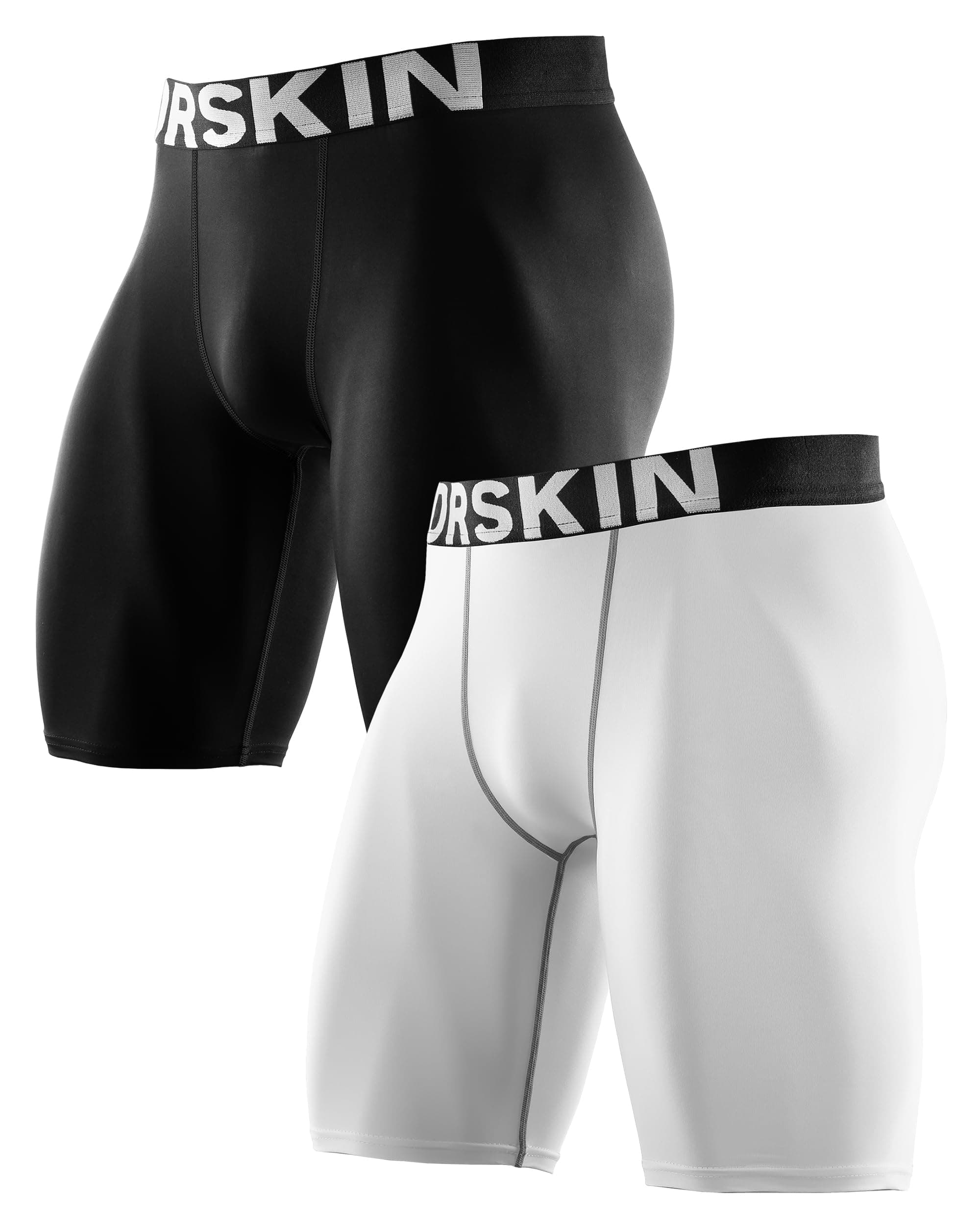 Men's 3, 2 or 1 Pack Compression Shorts Pants Tights Baselayer Sports Running Athletic Active Underwear Workout