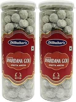 Dilbahar Anardana Goli Pachak – Digestive Churan Goli | Mukhwas Mouth Freshener | After-Meal Treat | 220g Pack of 2