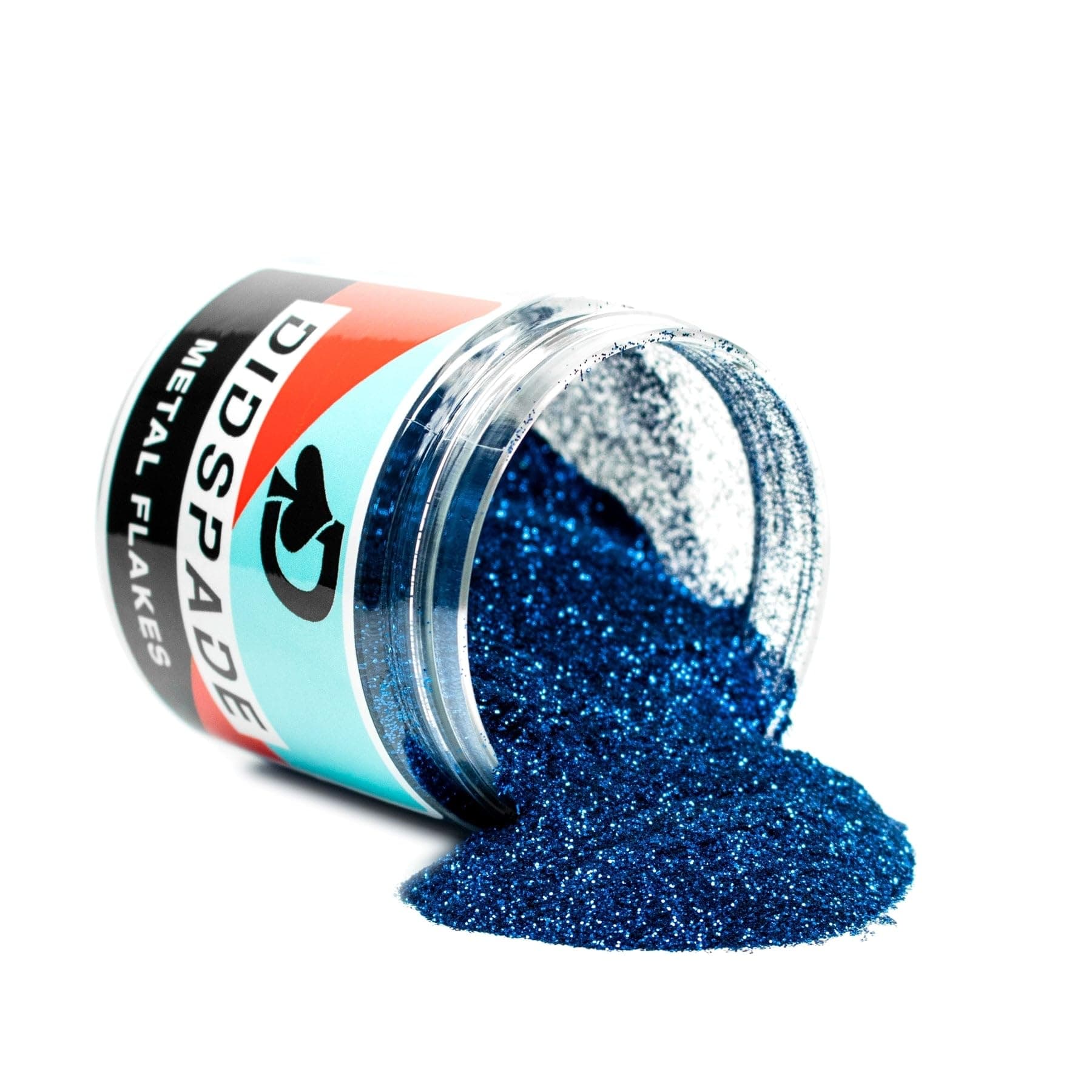 2oz Royal Flush 0.008" Small Blue Metal Flake Solvent Resisitant Glitter | Paint Metal Flake | Flake for Automotive Spray and Spray Painting | Glitter for Epoxy Resin