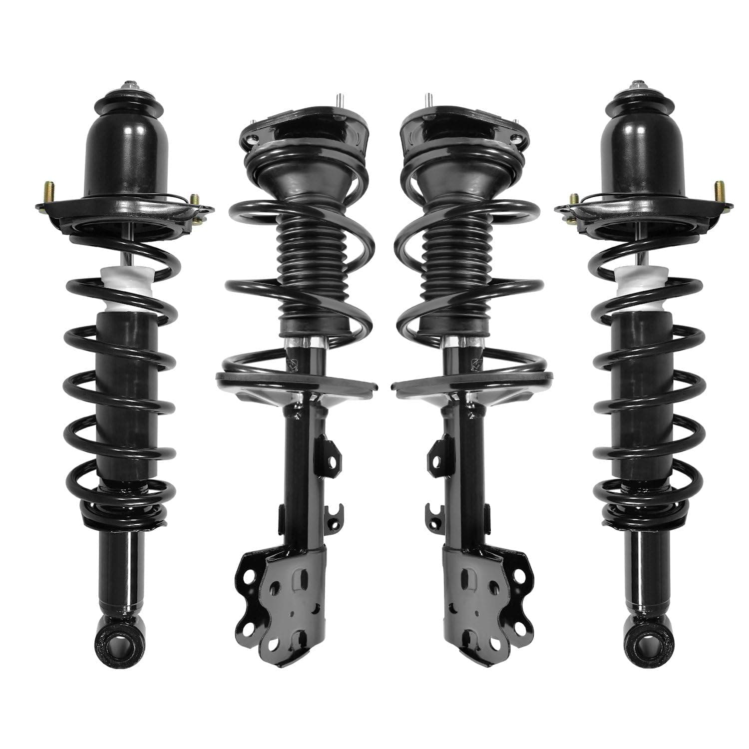 COMPLETESTRUTS - Front & Rear Complete Strut Assemblies with Coil Springs Replacement for 2004-2009 Toyota Prius - Set of 4