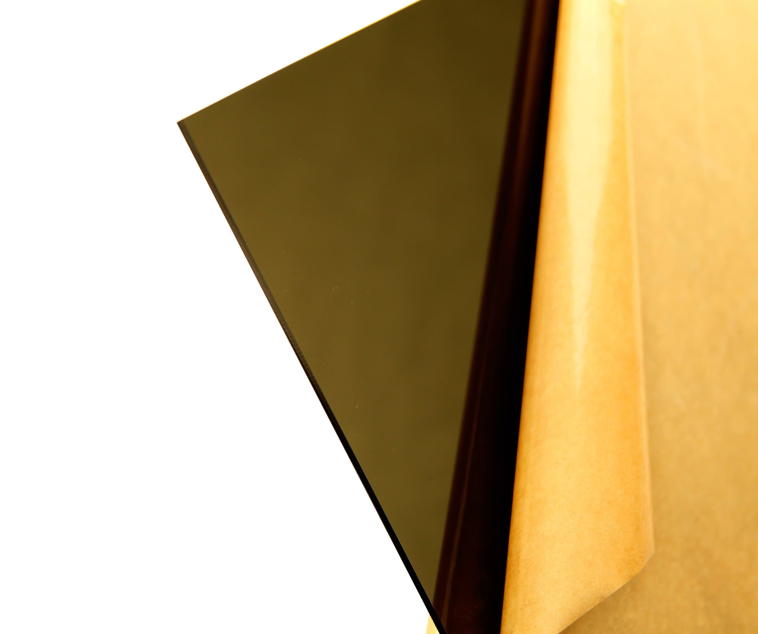 Cast Acrylic Sheet - .118" Thick, TP Gray, 24" x 24" Nominal