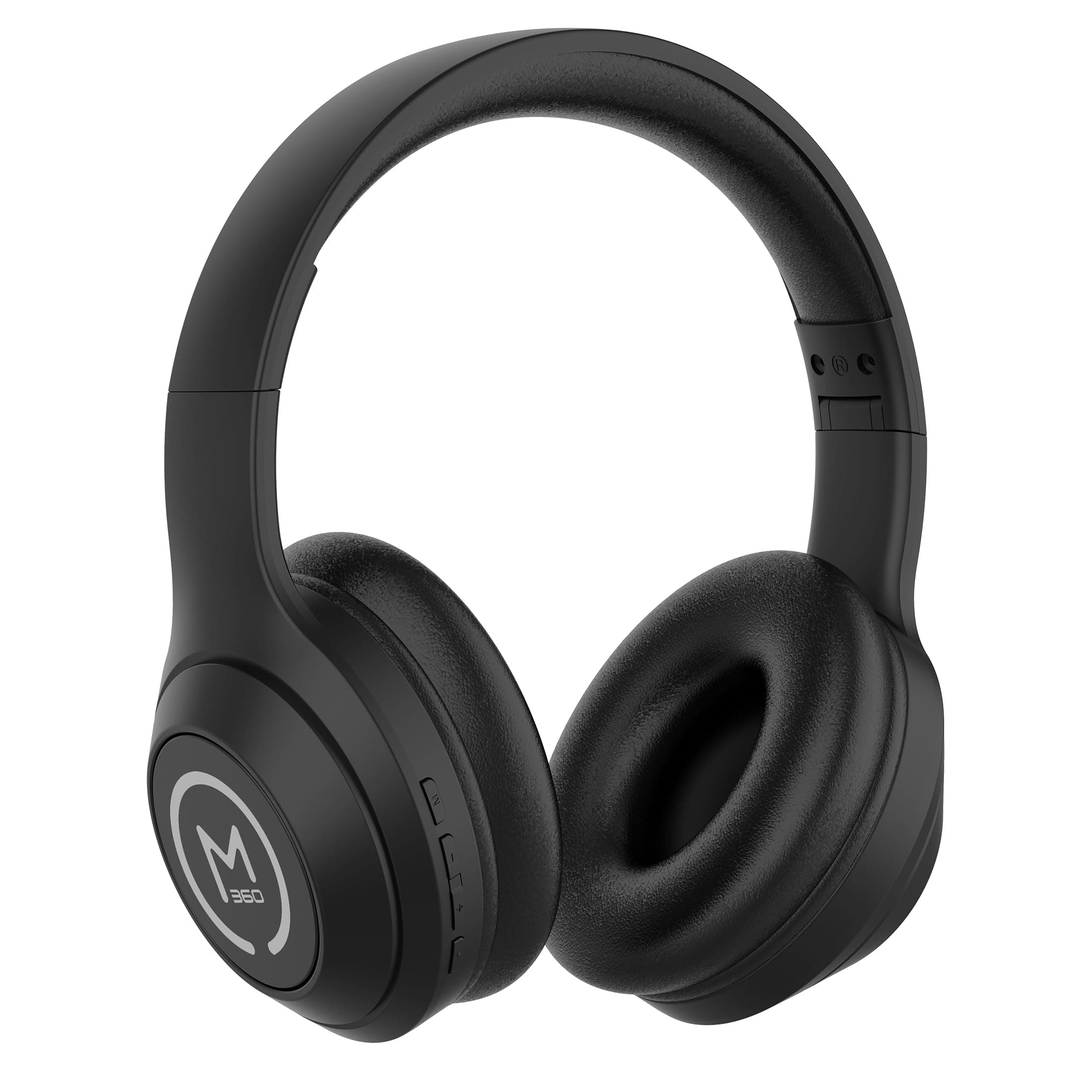 Morpheus 360 Comfort Plus Wireless Over-Ear Headphones - Bluetooth Headset with Microphone - 10H Playtime - HP6500B (Black)