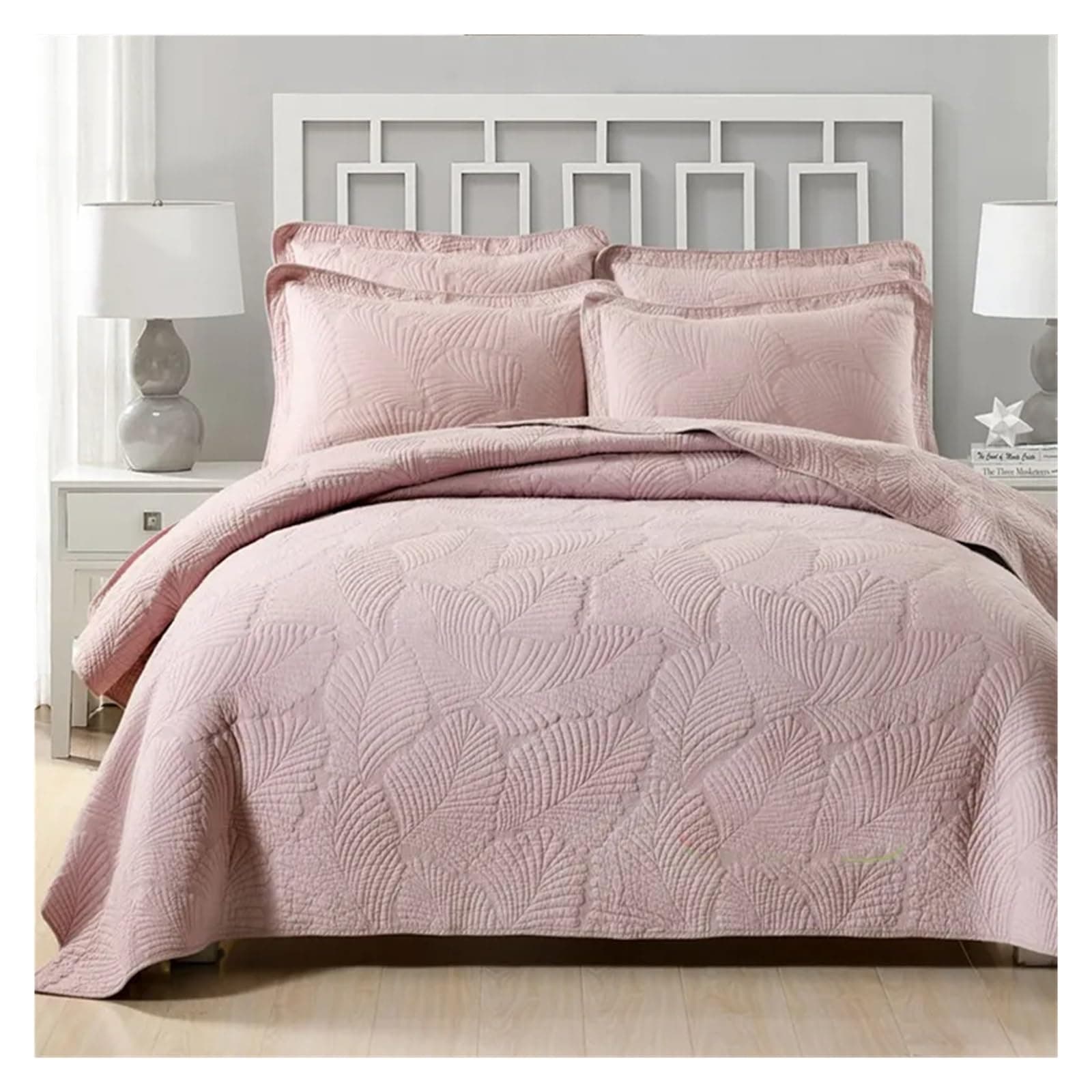 Qin Ying-US Bed Sheets Set, Cotton quilted bedspread 3-piece set Double bed King size bedspread Bed sheet Summer bedspreads(Color:B,Size:230x250cm)