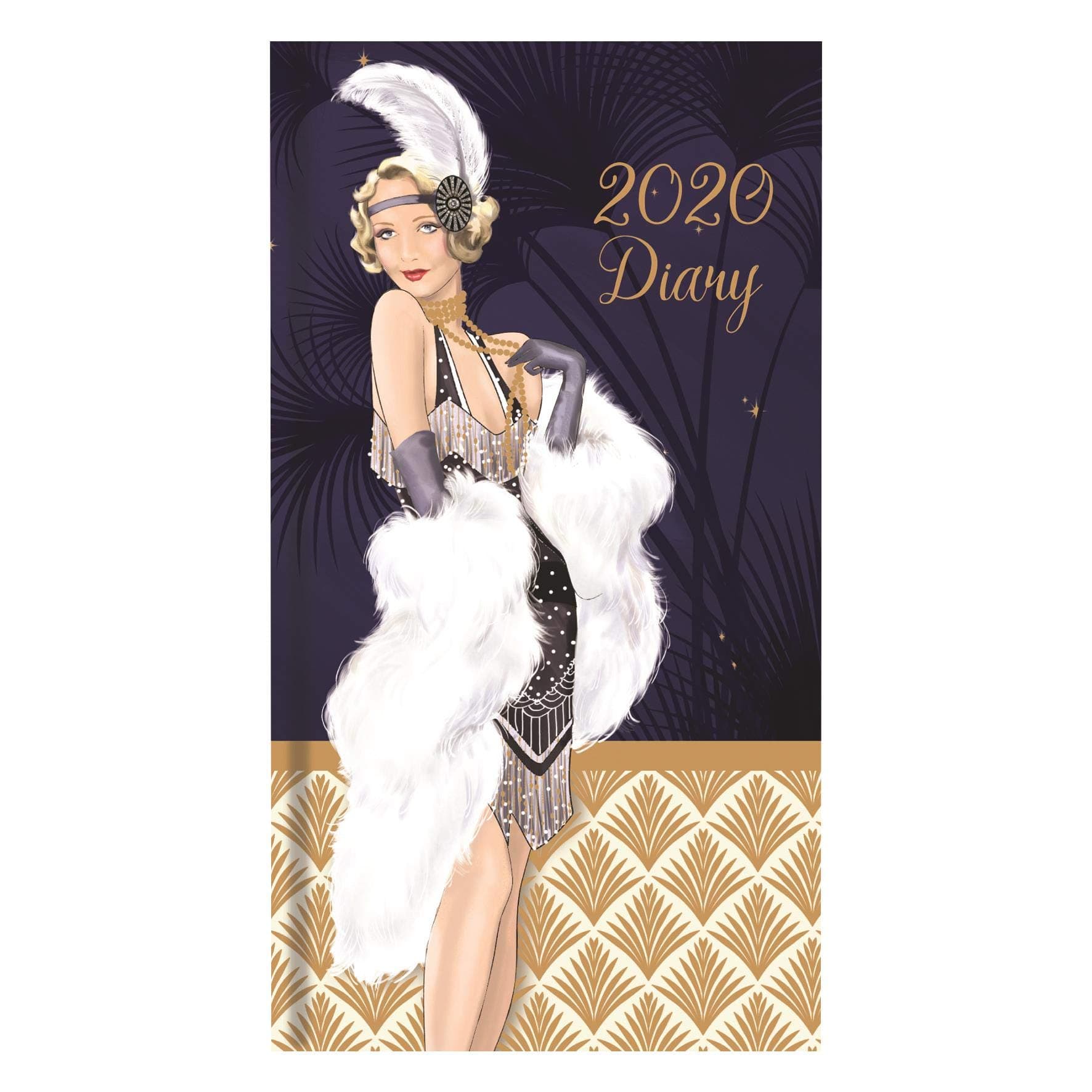 2020 Slim CASED Diary - CLAIRE COXON Art Deco