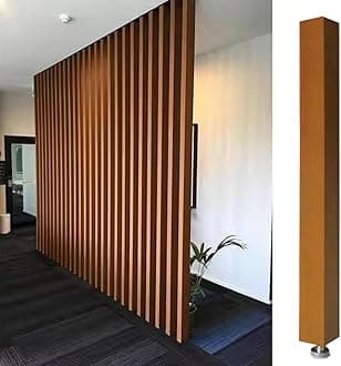 Room Divider Modern DIY Room Divider for Privacy Screen/Doorway/Studio Apartment, Square Wall Partition Floor to Ceiling Design, Easy to Install & Remove (Color : 1pc Height, Size : 110cm/43.3in/3