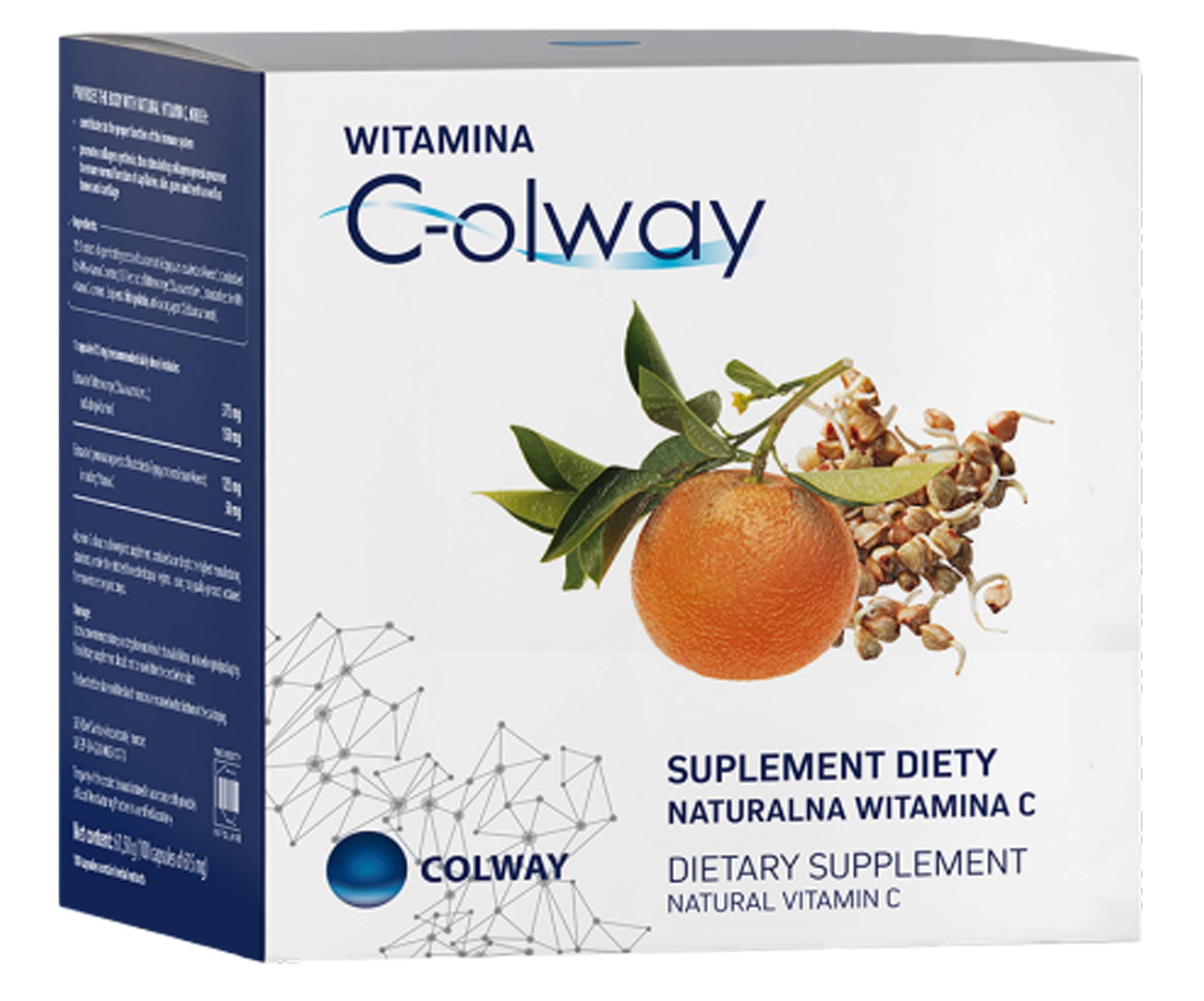 Natural Vitamin C - 100 Capsules