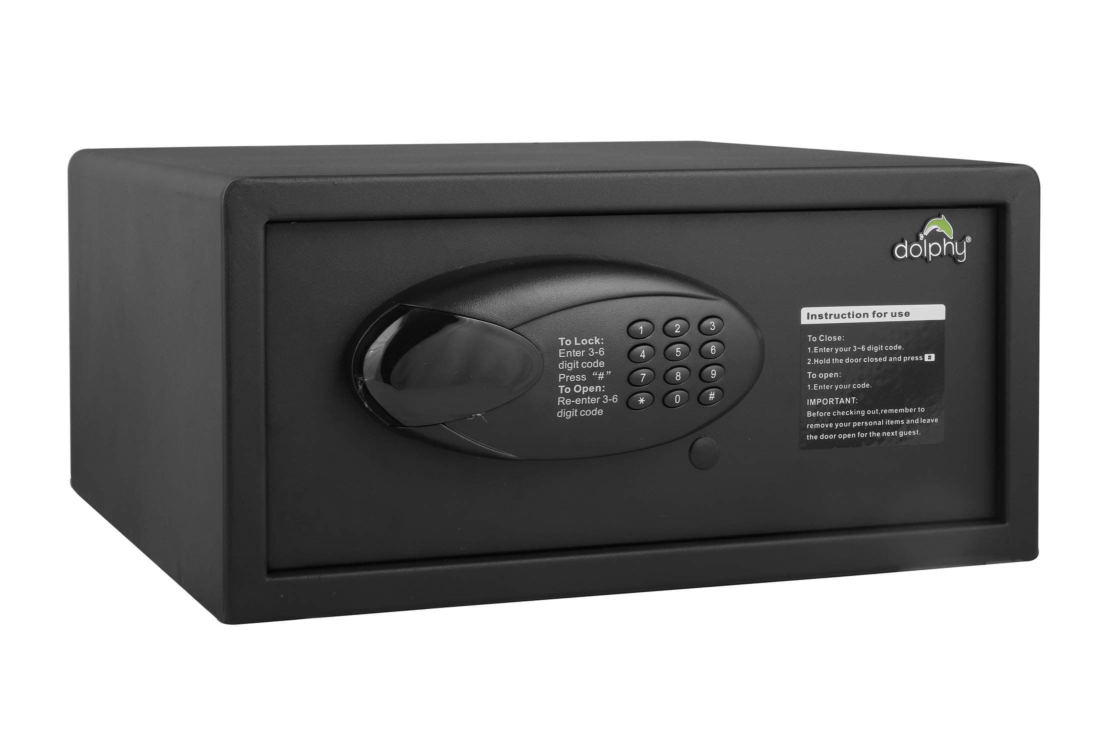 Dolphy Digital Electronic Safe Locker for Home & Office