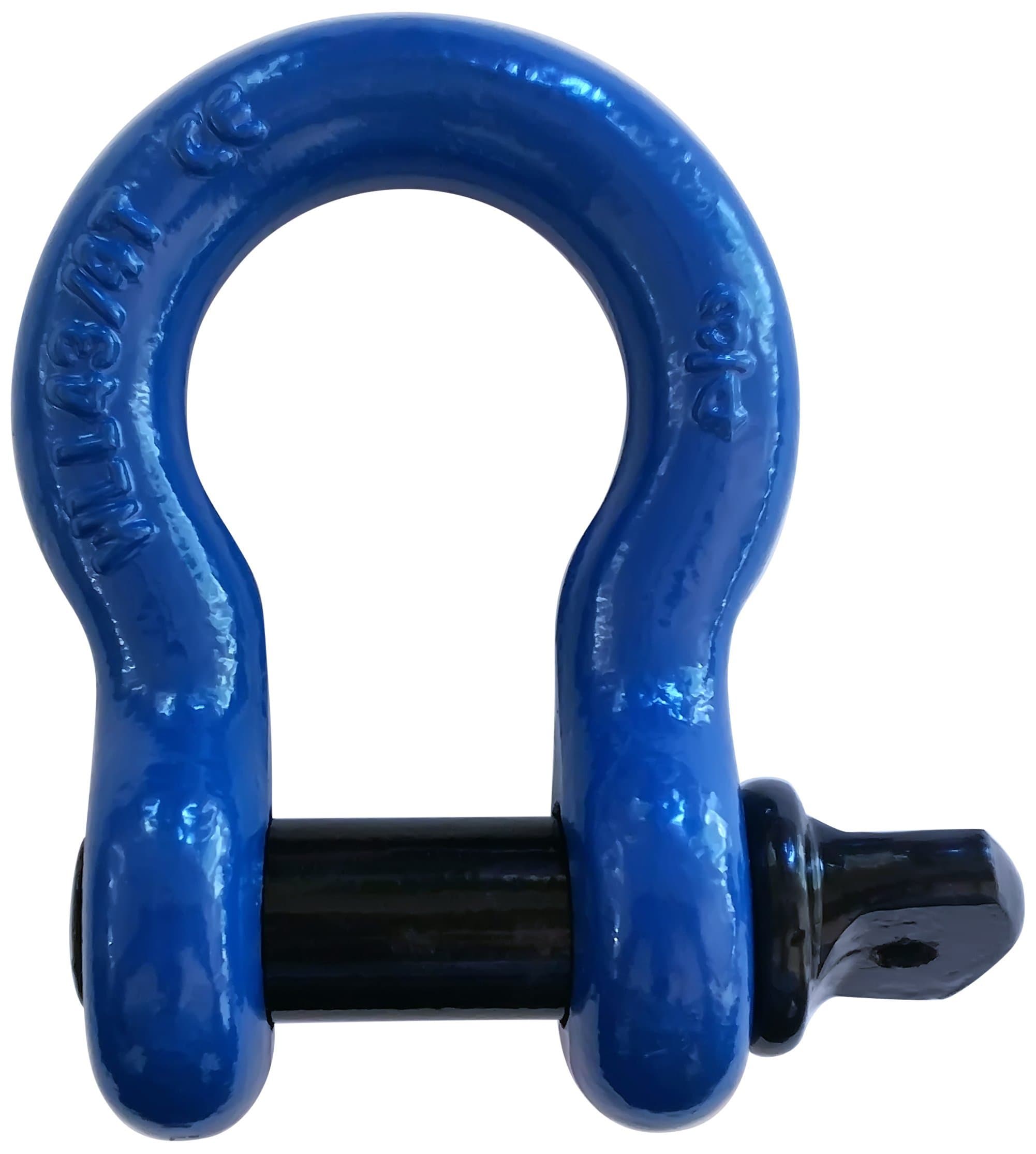 D-Ring 3/4" Pin - Anchor Bow Screw Pin Shackle - 4x4 Recovery Kit - Heavy Duty Tow Hook for Off Road Truck Jeep Trailer ATV - Offers Easy Installation + 4.75 Tons of Towing Capacity Receiver Hitch