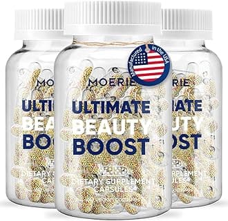 Hair Growth Supplement for Women & Men - Hair Skin and Nails Vitamins With Biotin, Q10 & Minerals - For Thicker, Fuller Hair & Hair Loss Treatment - Advanced Beadlet Delivery System - 180 Pills