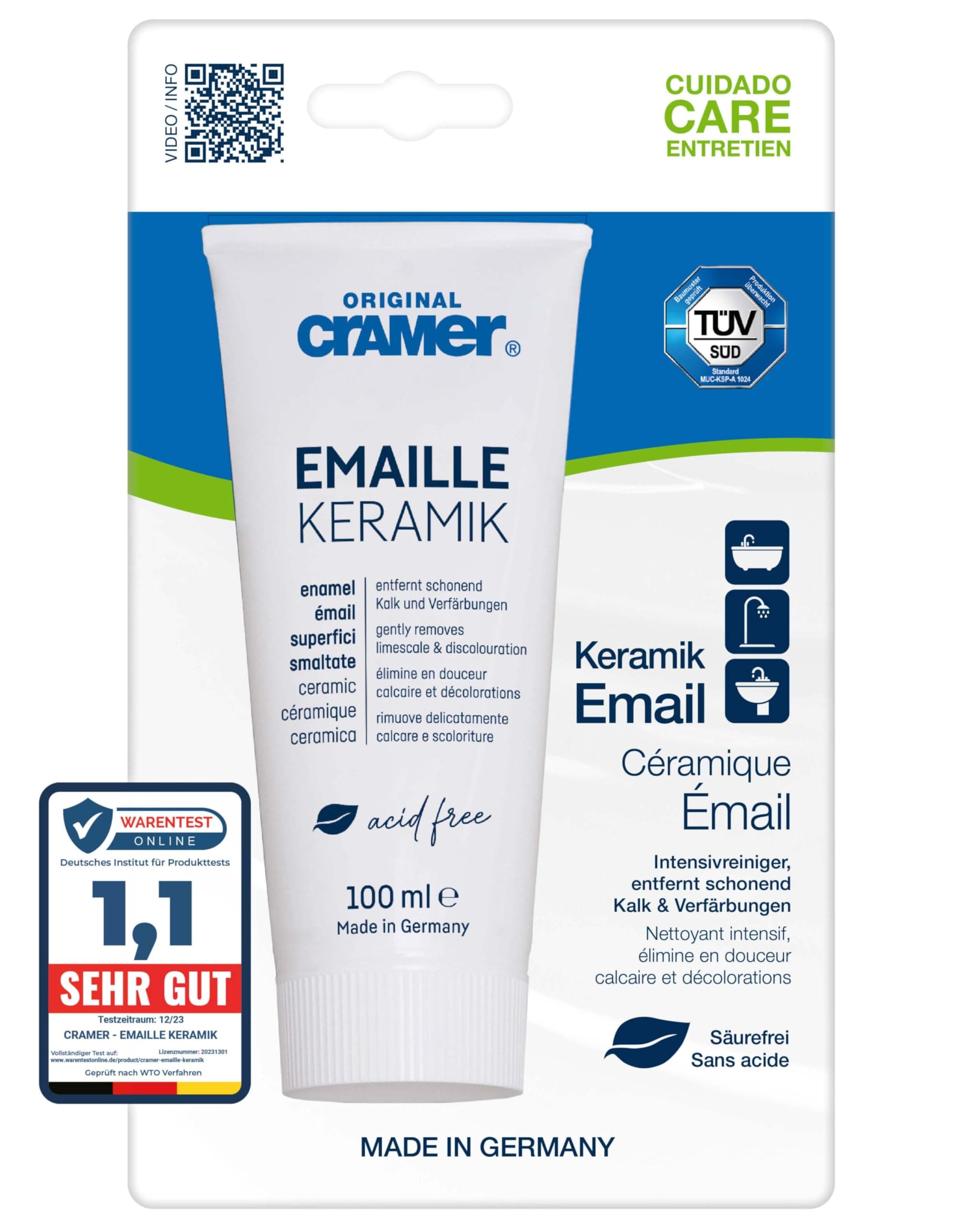 Cramer S207 Enamel Cleaner