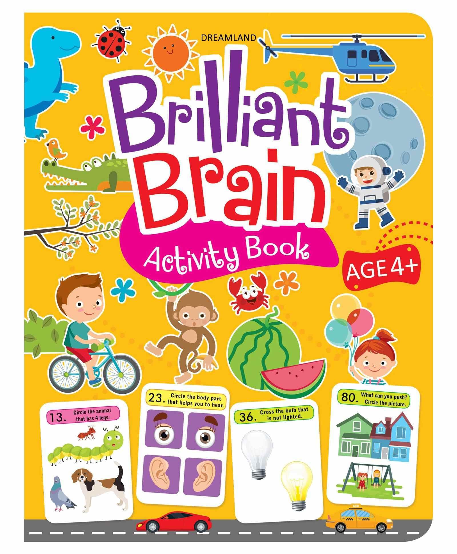 Brilliant Brain Activity Book 4+