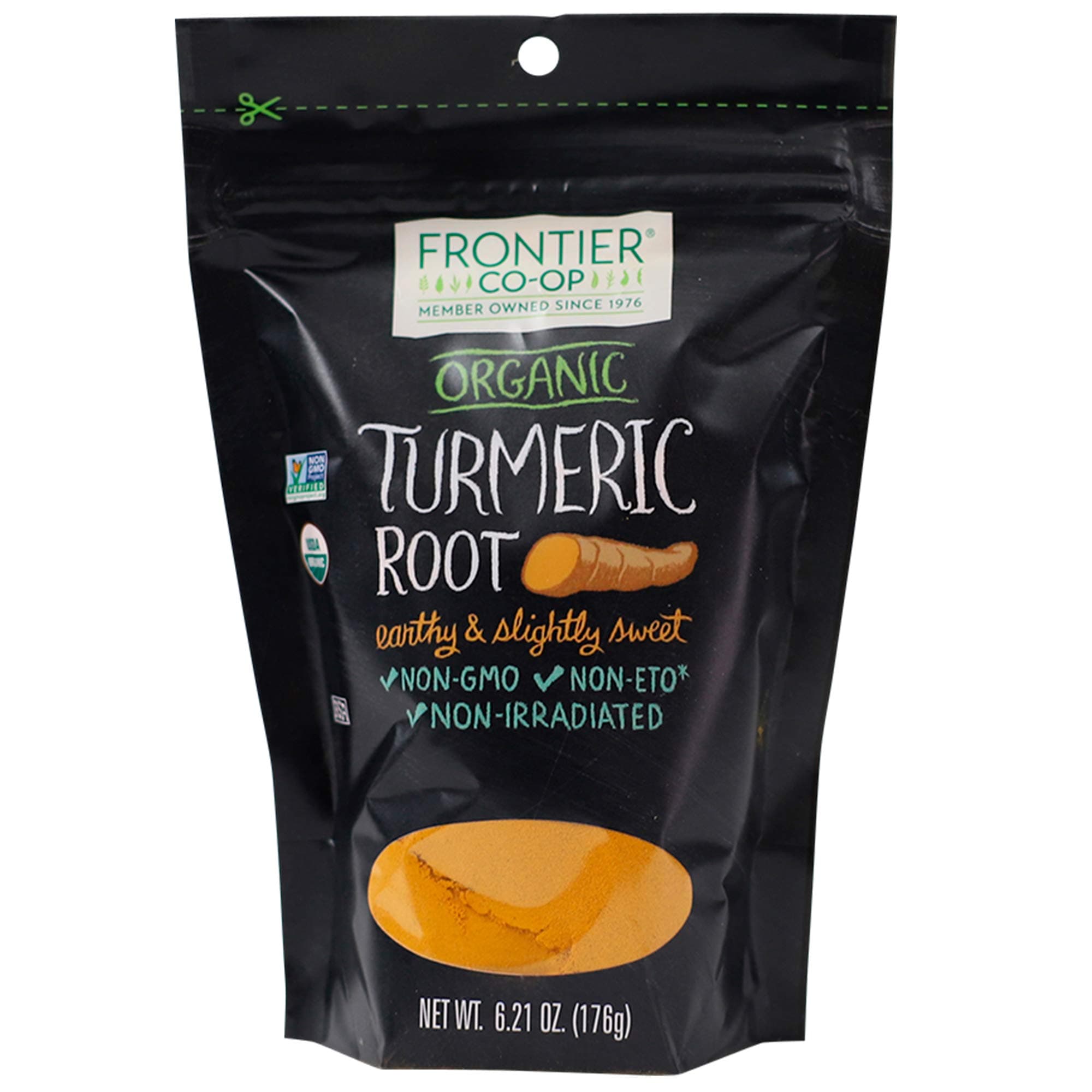 Organic Turmeric Root, 6.21 oz (176 g)
