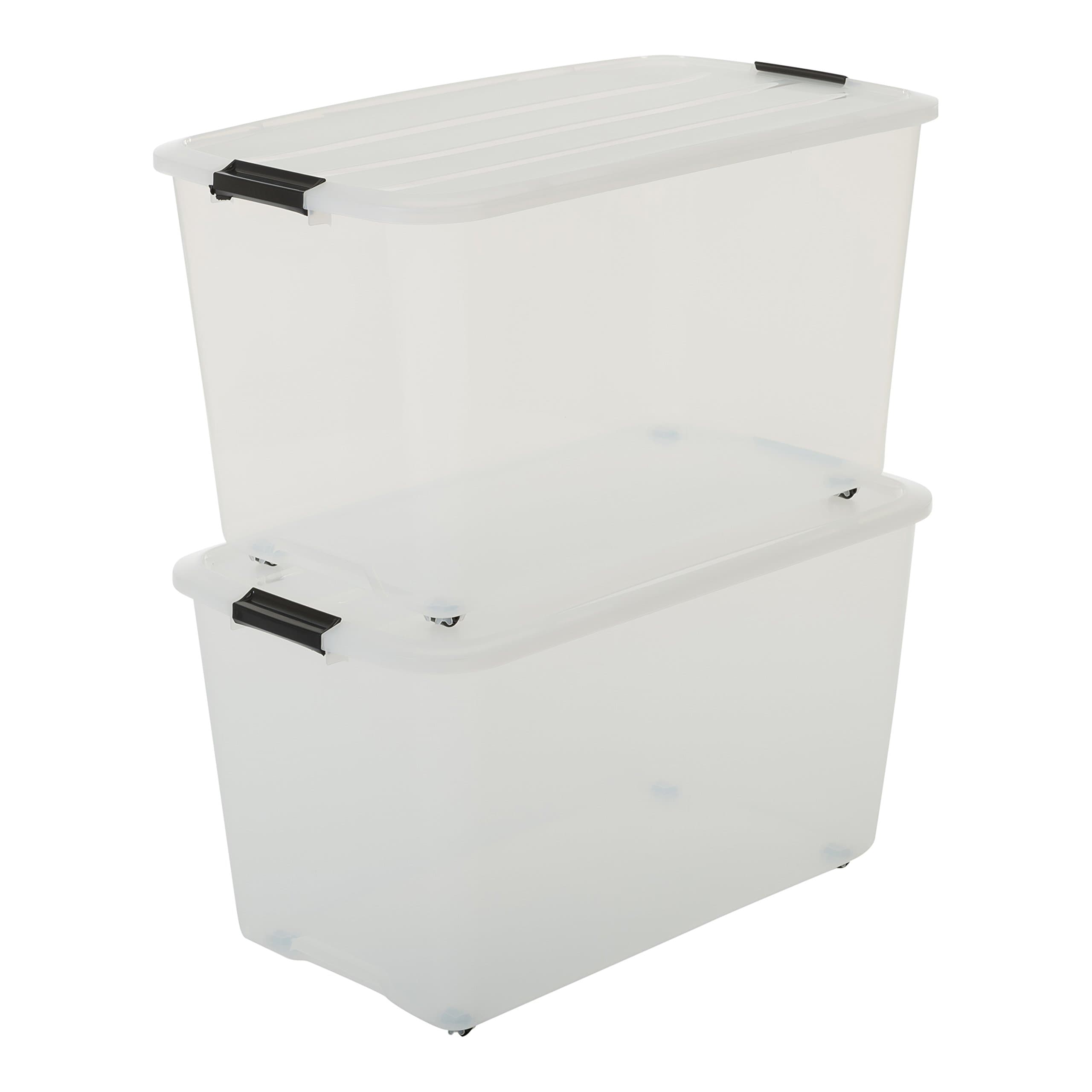 Iris Ohyama Roller Storage Top Box 70 L, 70 litre
