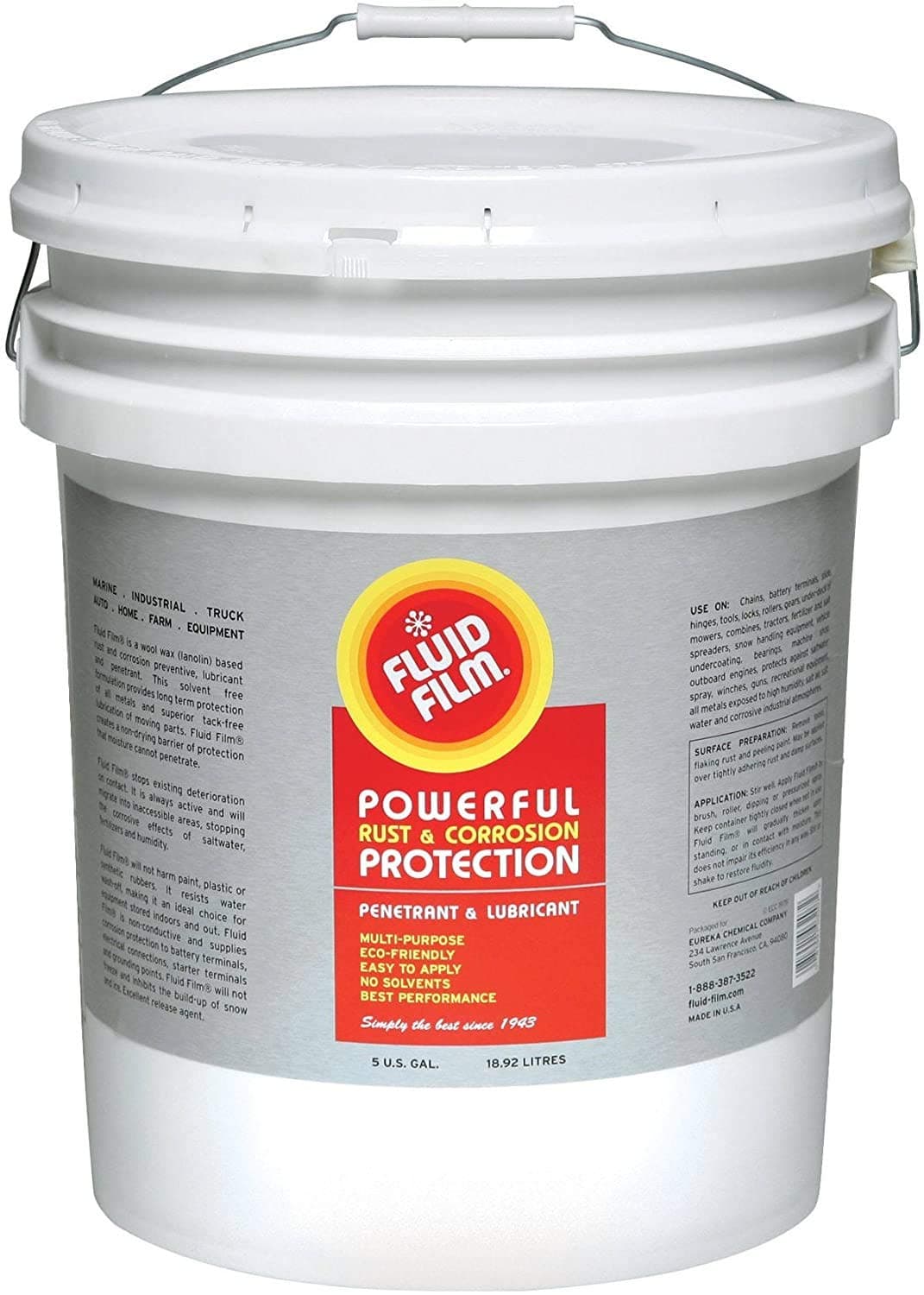 Rust and Corrosion Protection Control Multi Purpose Penetrant and Lubricant (5 Gallon Pail NAS)
