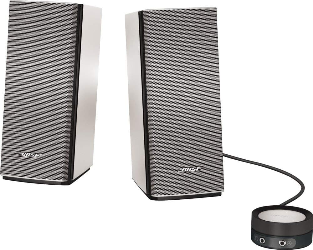 Bose Companion 20 Multimedia Speaker System Silver (Renewed)