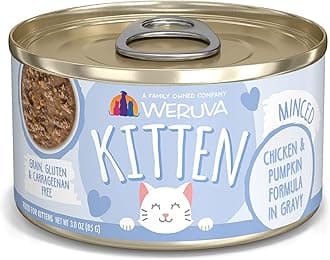Kitten, Chicken & Pumpkin Formula in Gravy, 3oz Can (Pack of 12)