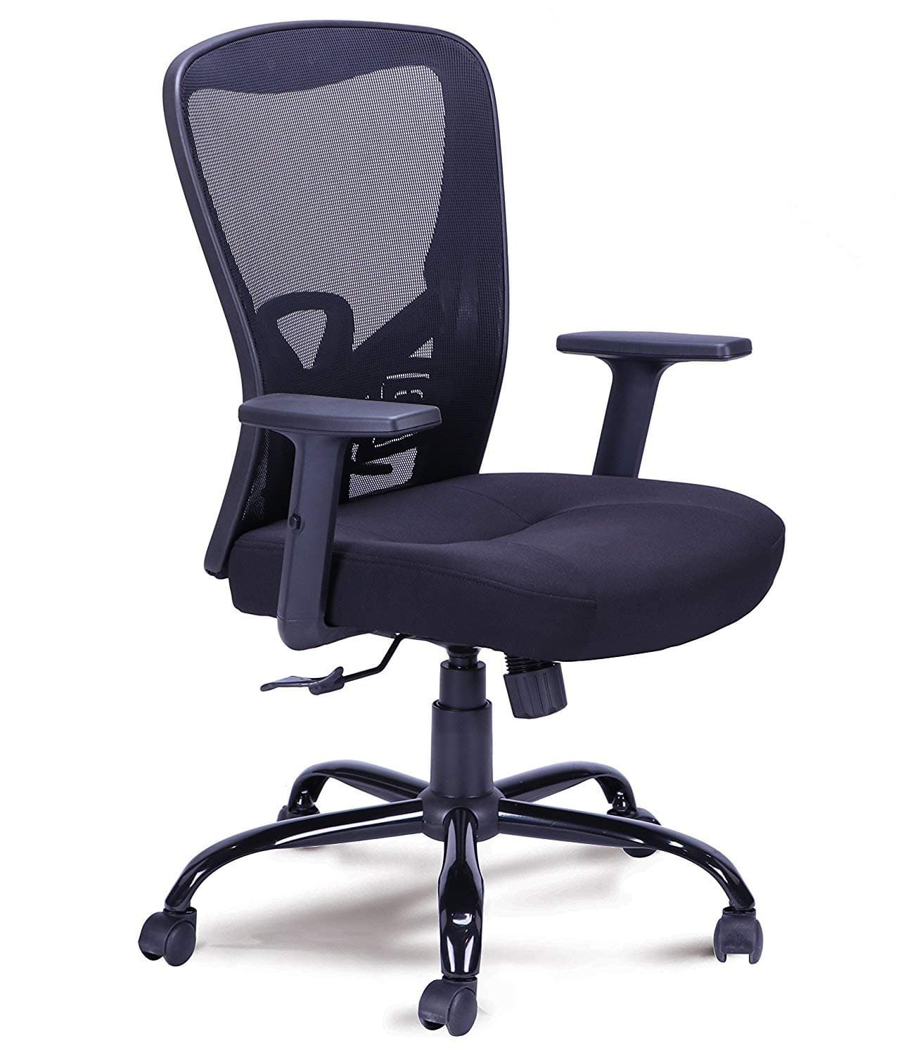 Mid Back Mesh Ergonomic Computer Desk Office Chair Adjustable Lumbar Support