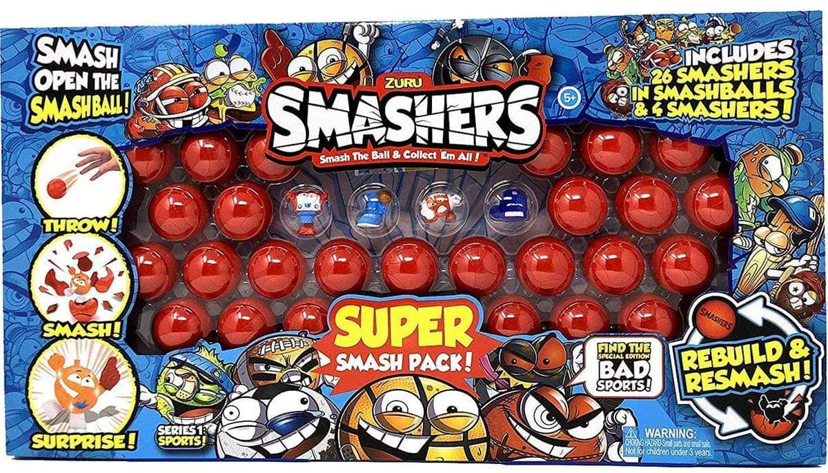 Zuru Smashers Series Sports Super Smash Pack