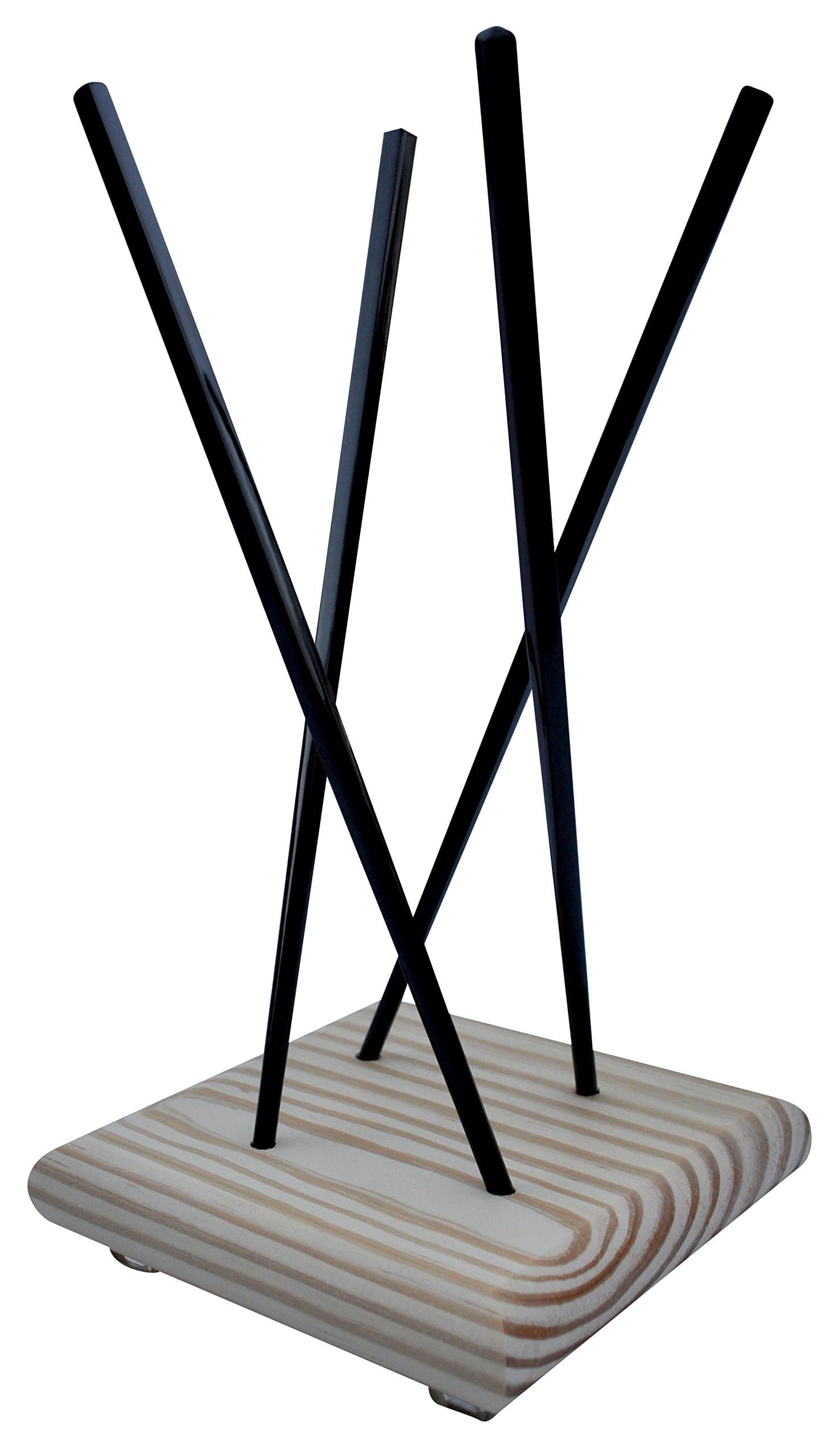 SP4B Plastic Bag Dryer with Black Spindles