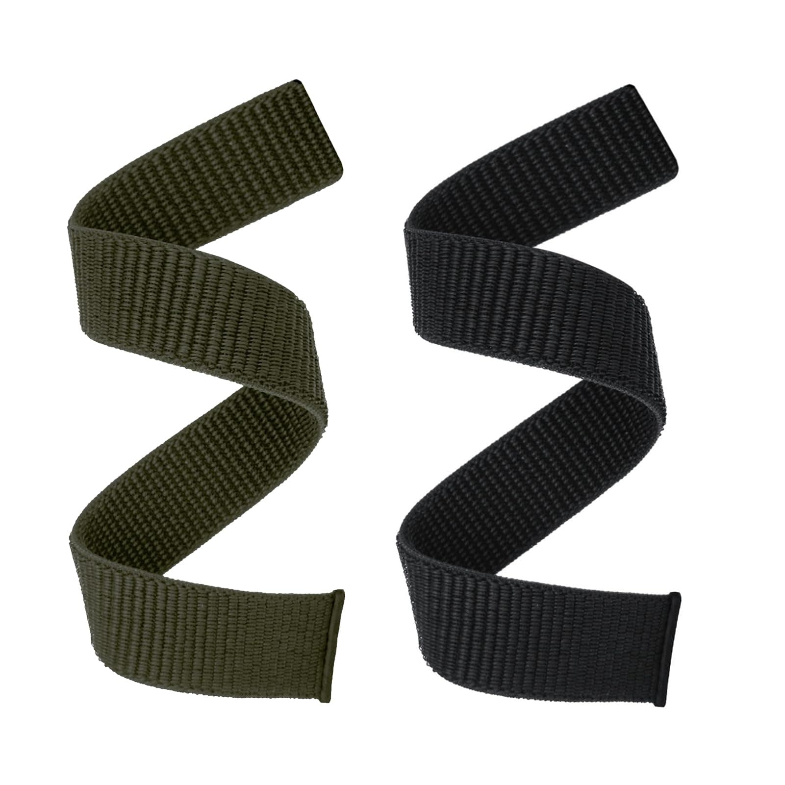 Abanen Hook and Loop Quick Dry Watch Band for Fenix 6/Fenix 5/ Fenix 7/EPIX 2, 22mm Woven Nylon Ultralight Sport Wristband Strap for Garmin epix Pro 47mm,Instinct 2 Solar,Forerunner 955