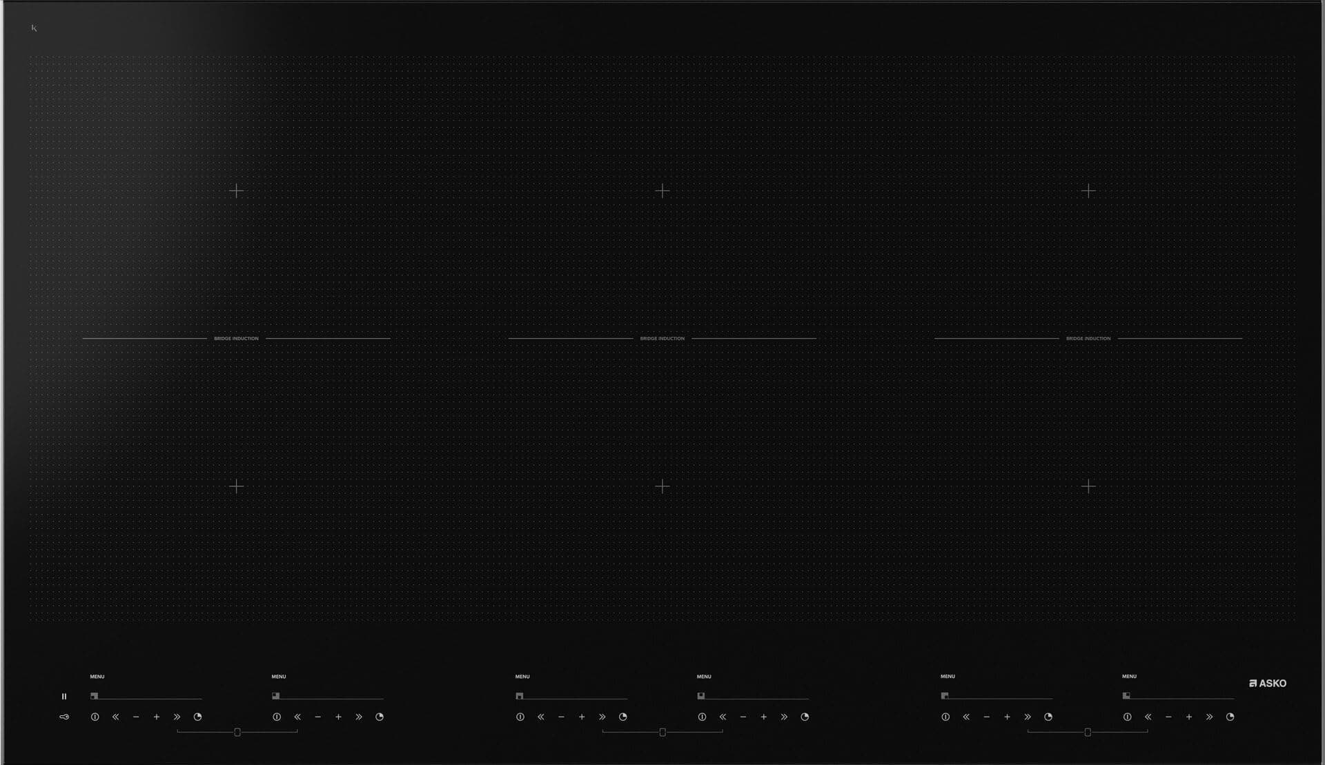 Asko HI1995G, Induction hob, Black