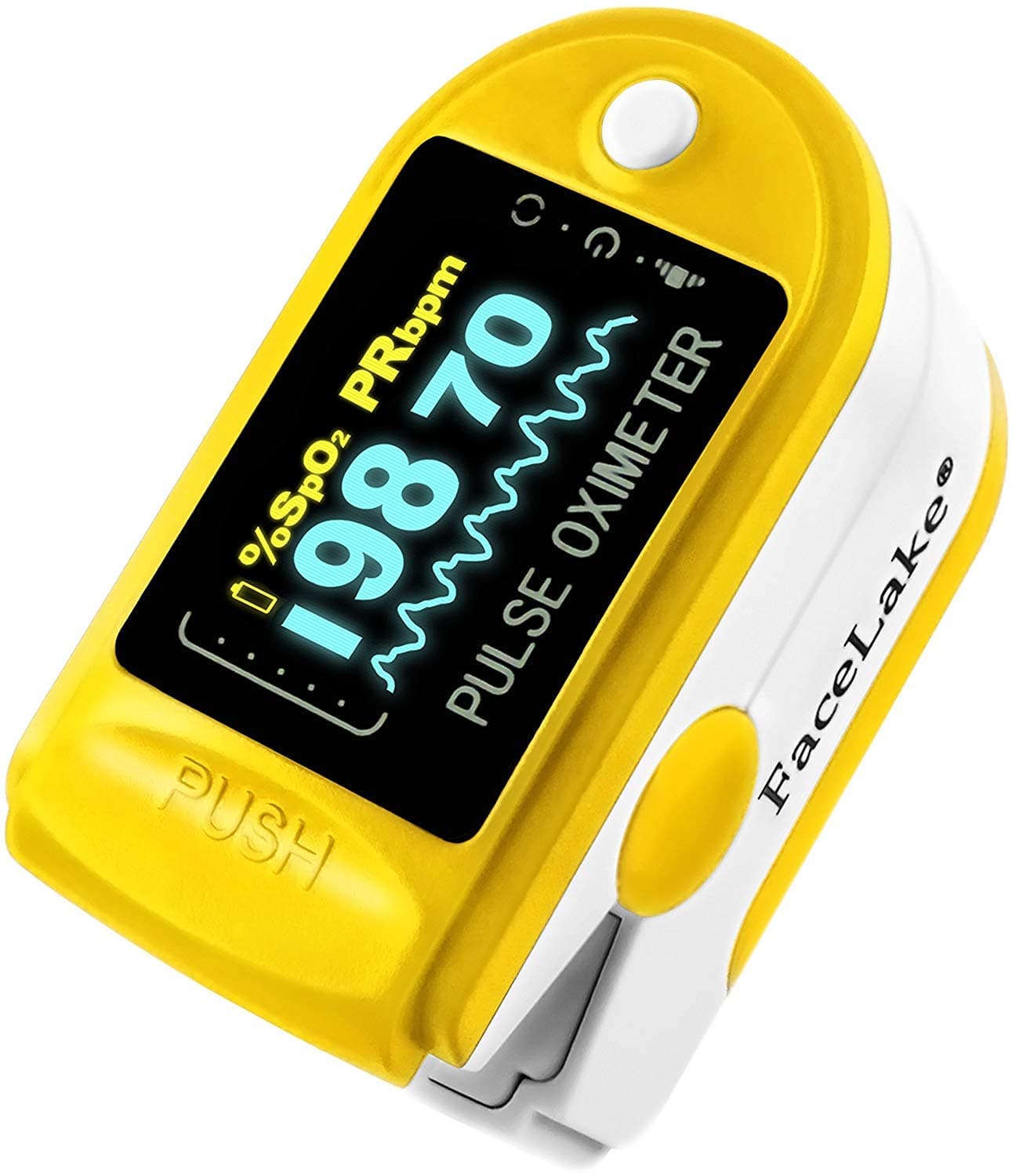 Facelake FL-350 Pulse Oximeter with Carrying Case