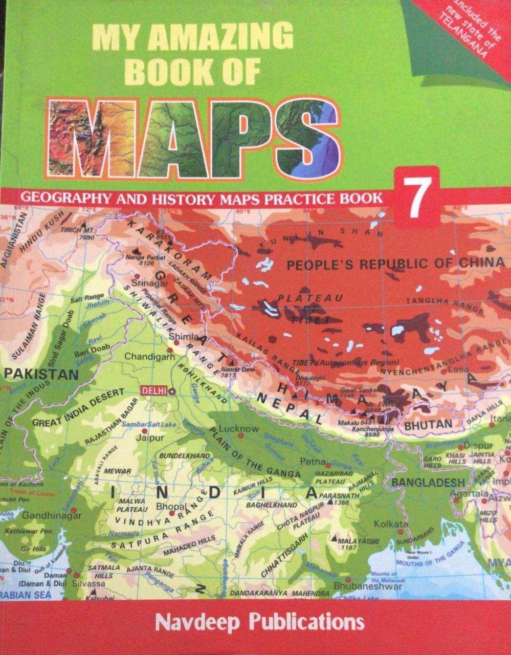 MY AMAZING BOOK FO MAPS CLASS 7 NAVDEEP PUBLICATION