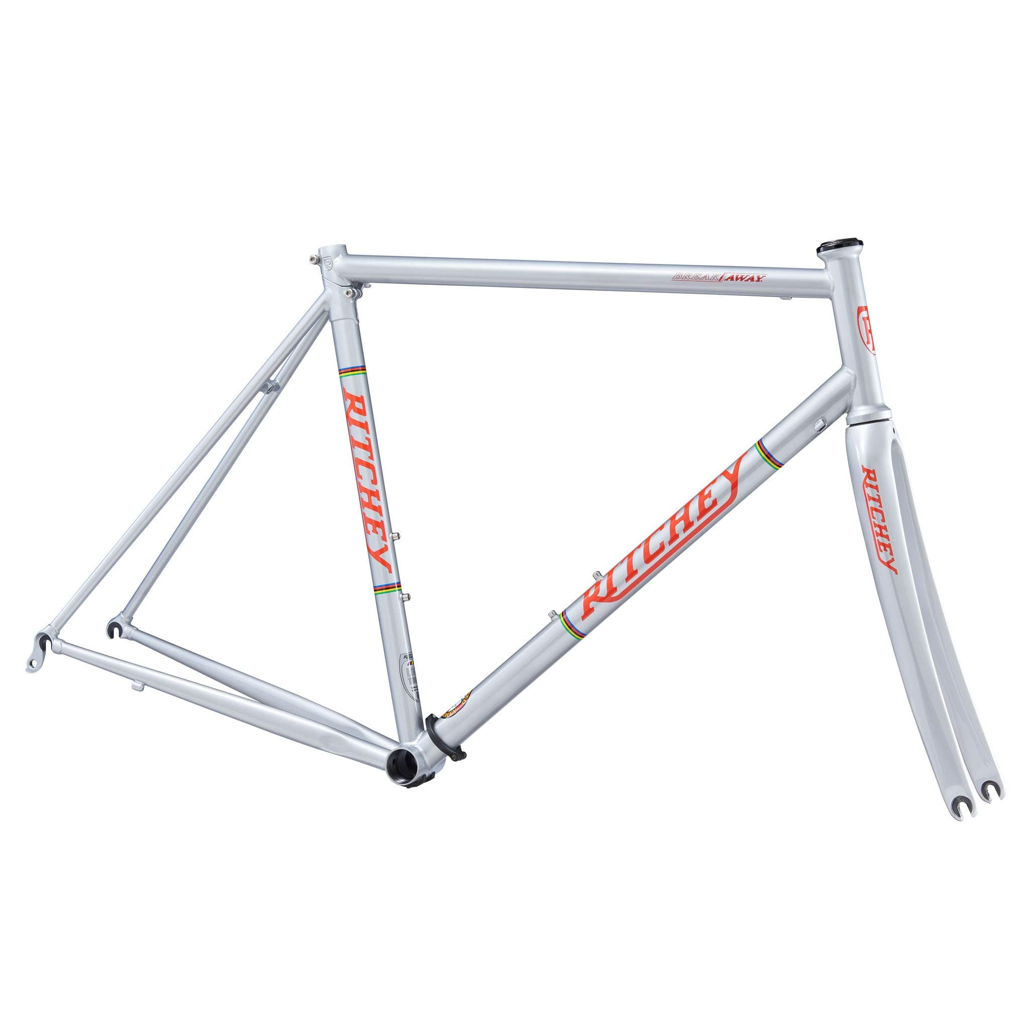 Ritchey Break-Away CrMo Road Frameset: X-Small, Silver