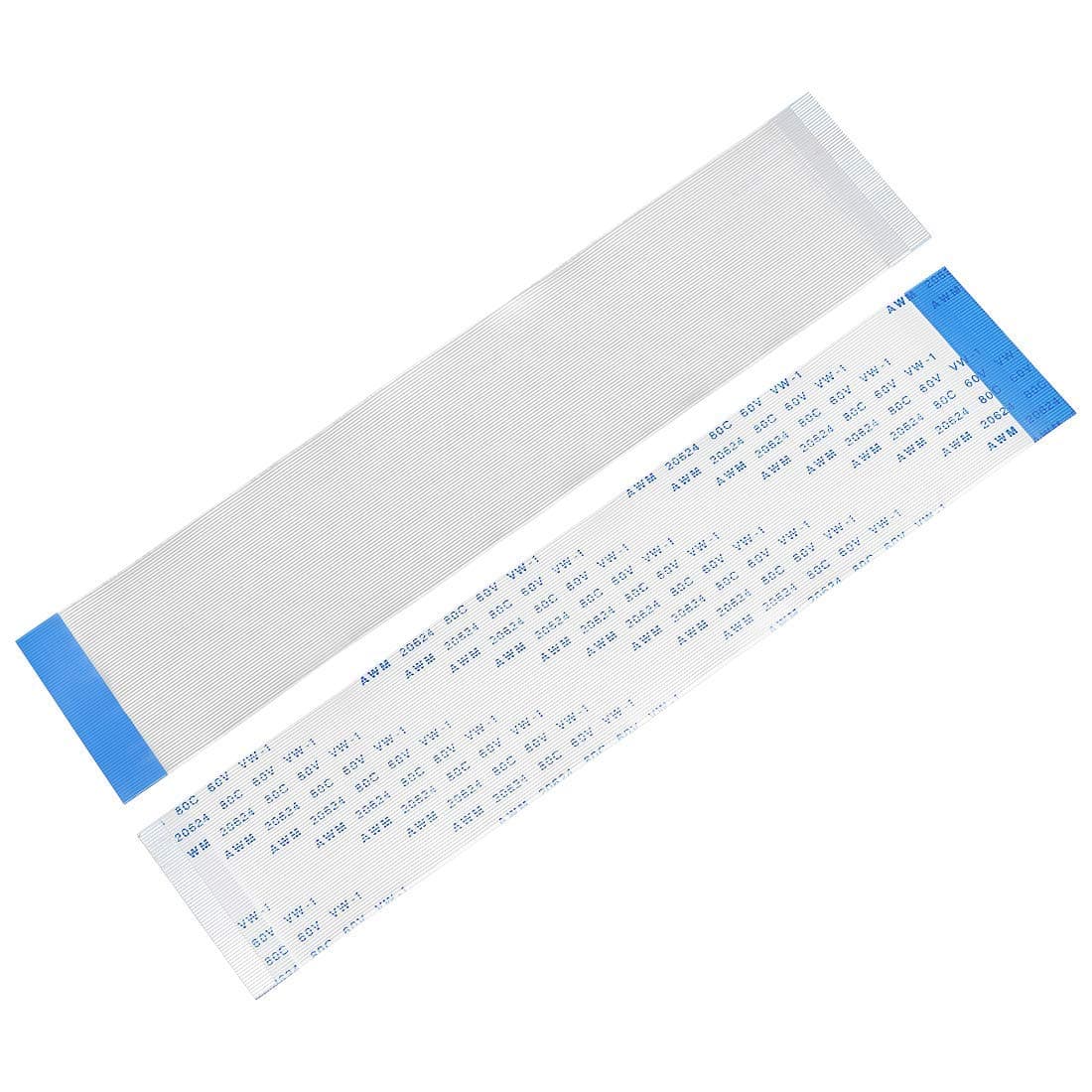 FFC Cable 64 Pin 0.5mm Pitch (B-Type) 200MM Length Flexible Flex Extension Cable FFC FPC LVDS Ribbon Cable Wire Flat Cable for Raspberry Pi Module (Pack Of-1)