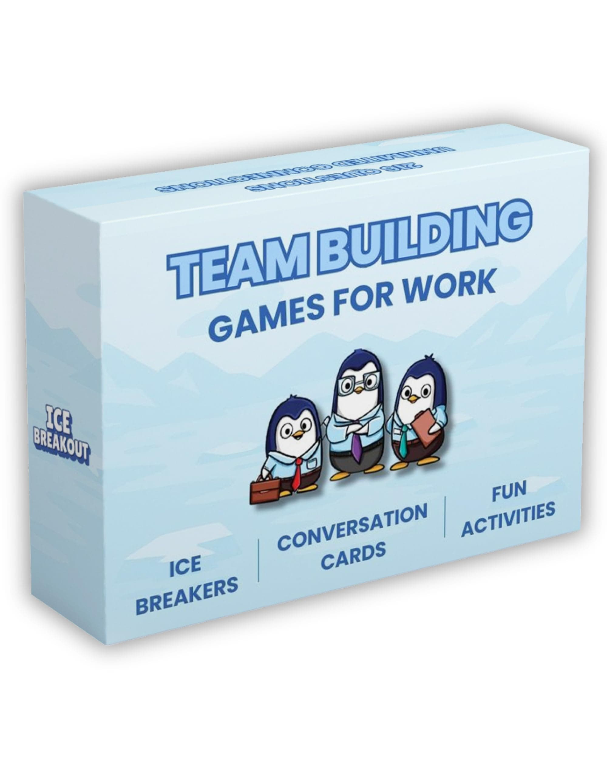Team Building Games for Work – 200 Conversation Cards for Team Building. Fun Office Games and Conversation Starter Cards for Meetings and Group Activities. Ice Breakers Perfect for Work and School