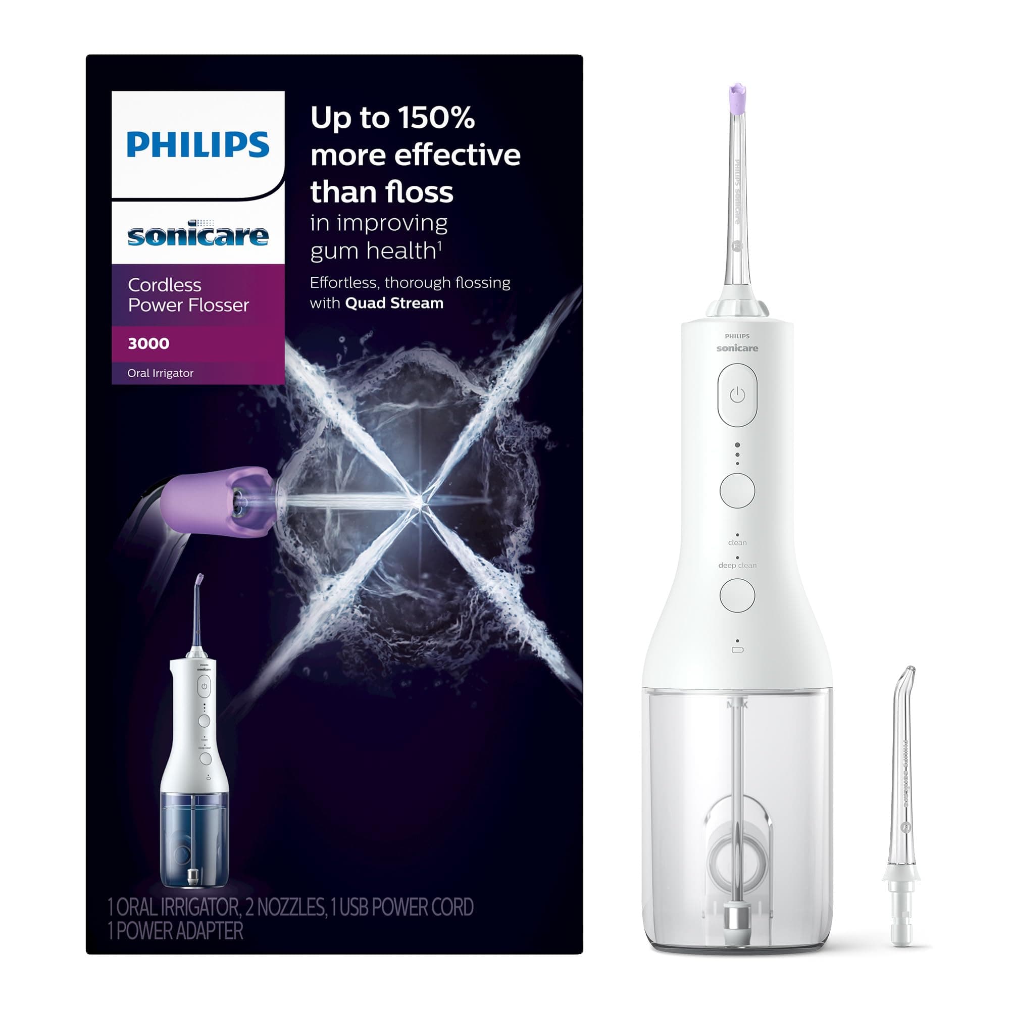 Philips Sonicare Cordless Power Flosser 3000