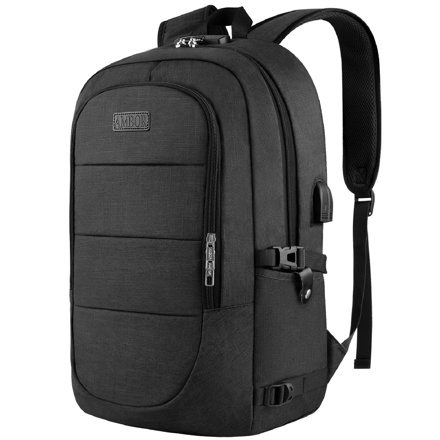 17.3inch Travel Backpack Black
