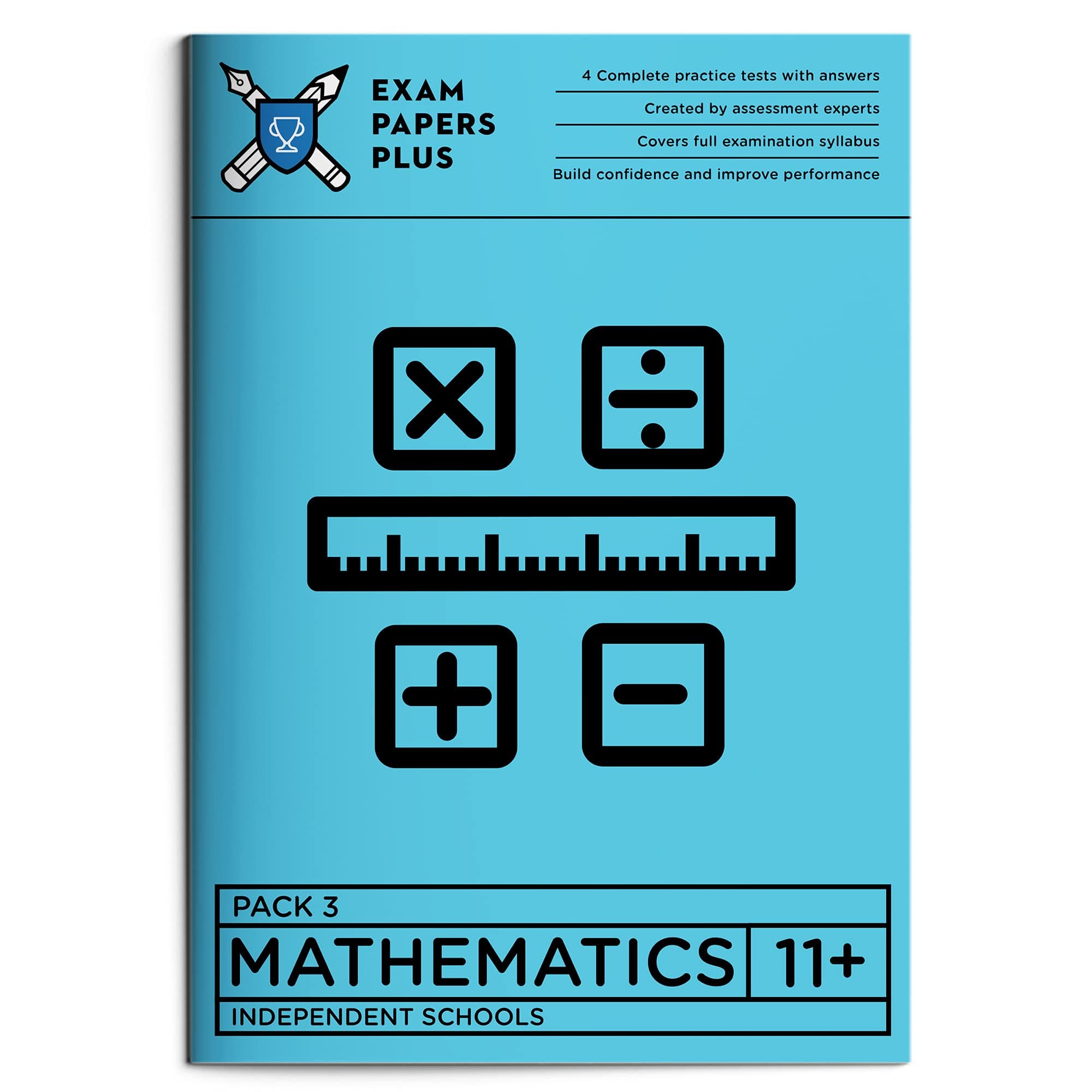 11+ Practice Papers 2022, Maths (Independent Schools) Pack 3, Mock Exam Experience for Home Practice with Separate Answer Sheet for Parents, By Exam Papers Plus Unbound – Big Book, 1 January 2021