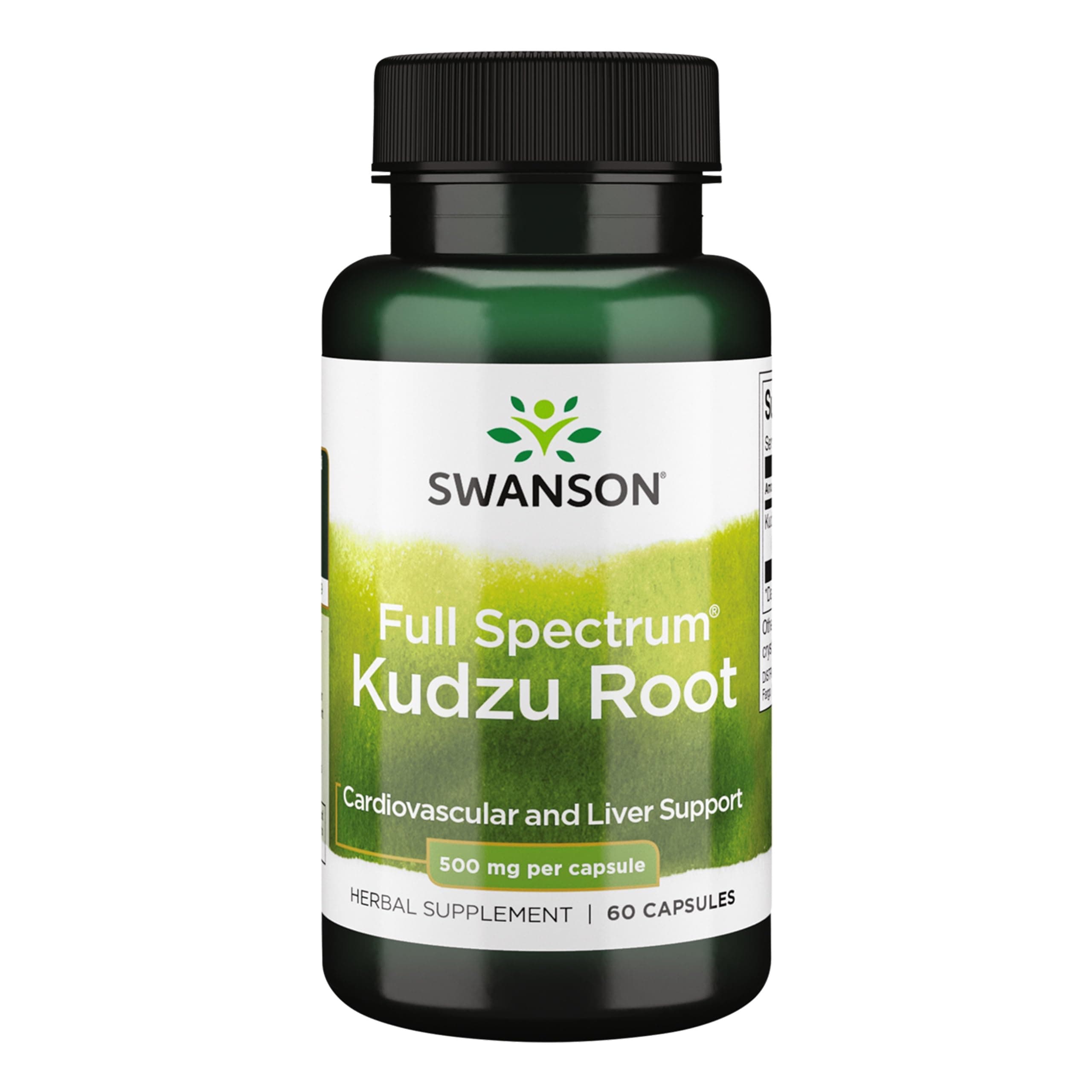 Swanson Kudzu Root 500 Mg 60 Capsules