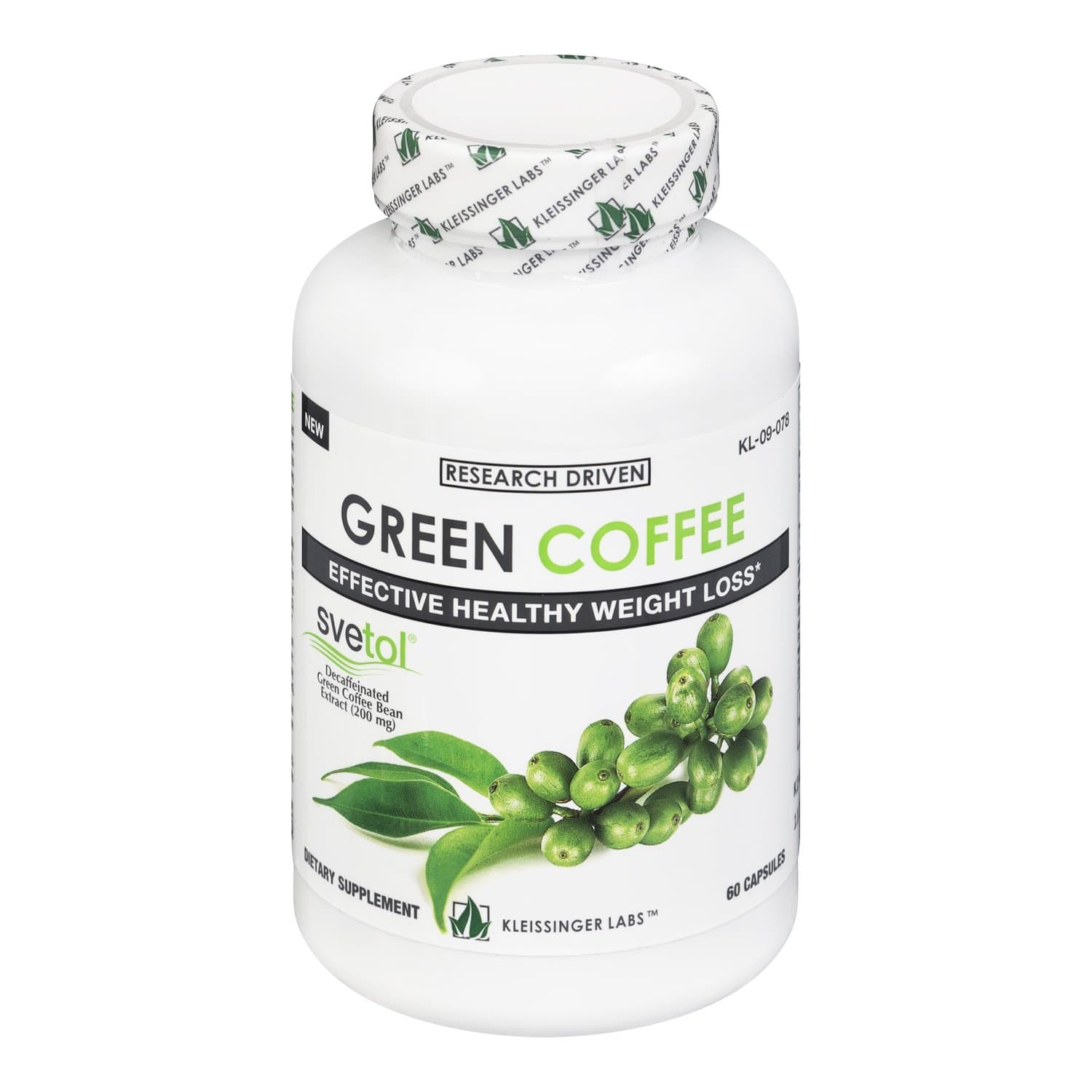 KLEISSINGER LABS Green Coffee Bean Supplement