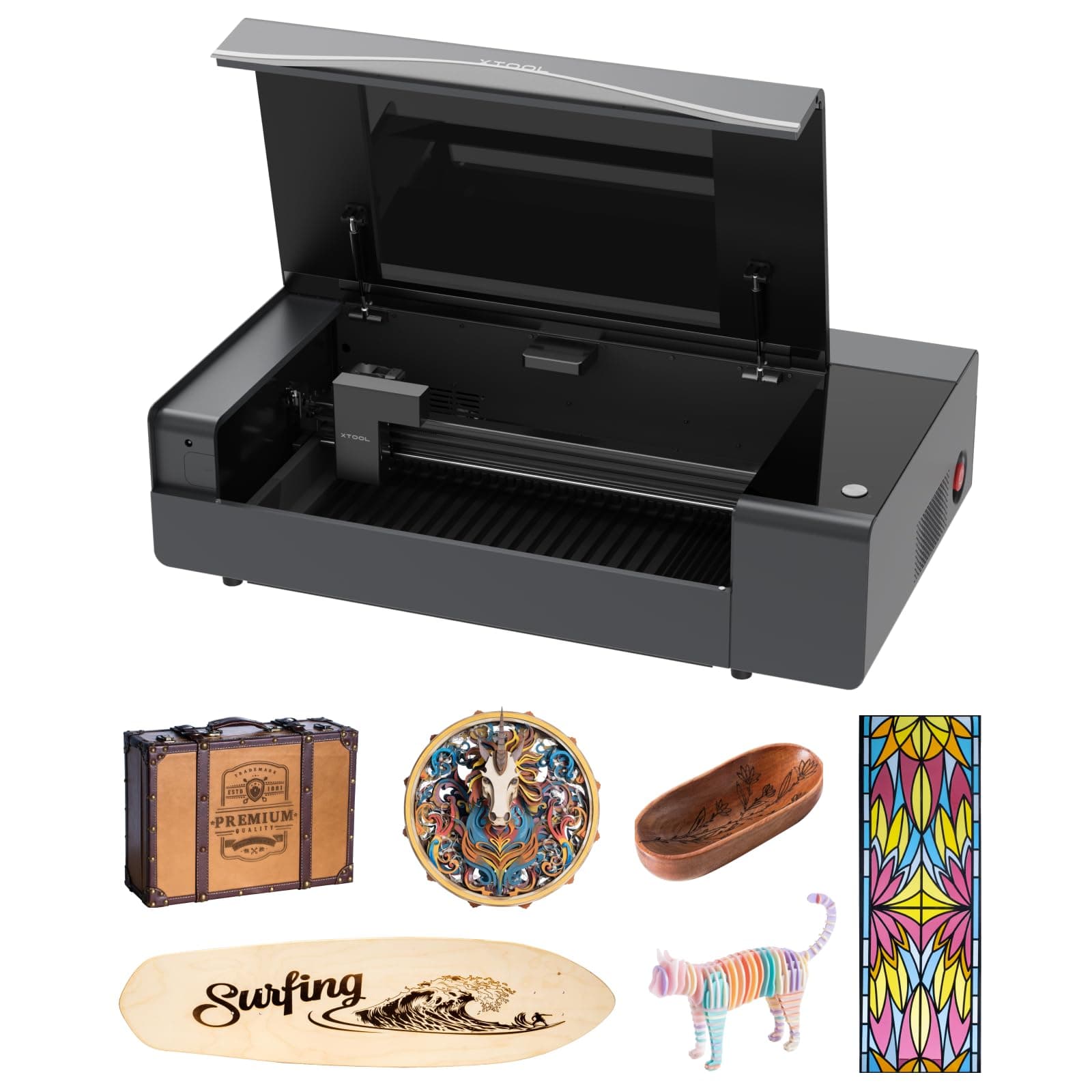 xTool P2 Smart Desktop 55W CO2 Laser Cutter Engraver