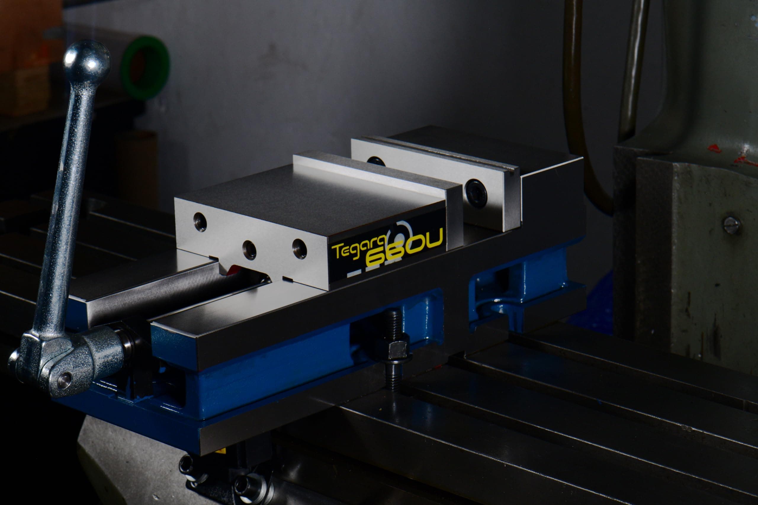 Tegara CNC Milling Machine Vise, 6" Jaw Width 660U, 0.0004" Clamping 202-0995 R[
