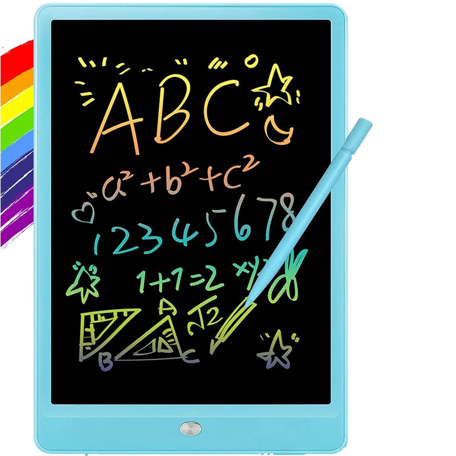 MOLIMI LCD Writing Tablet, Erasable Reusable Electronic Drawing Pads, 10 Inch Drawing Tablet Kids Tablets Doodle Board Electronic Drawing Board for Adults and Kids Ages 3+ (Blue)