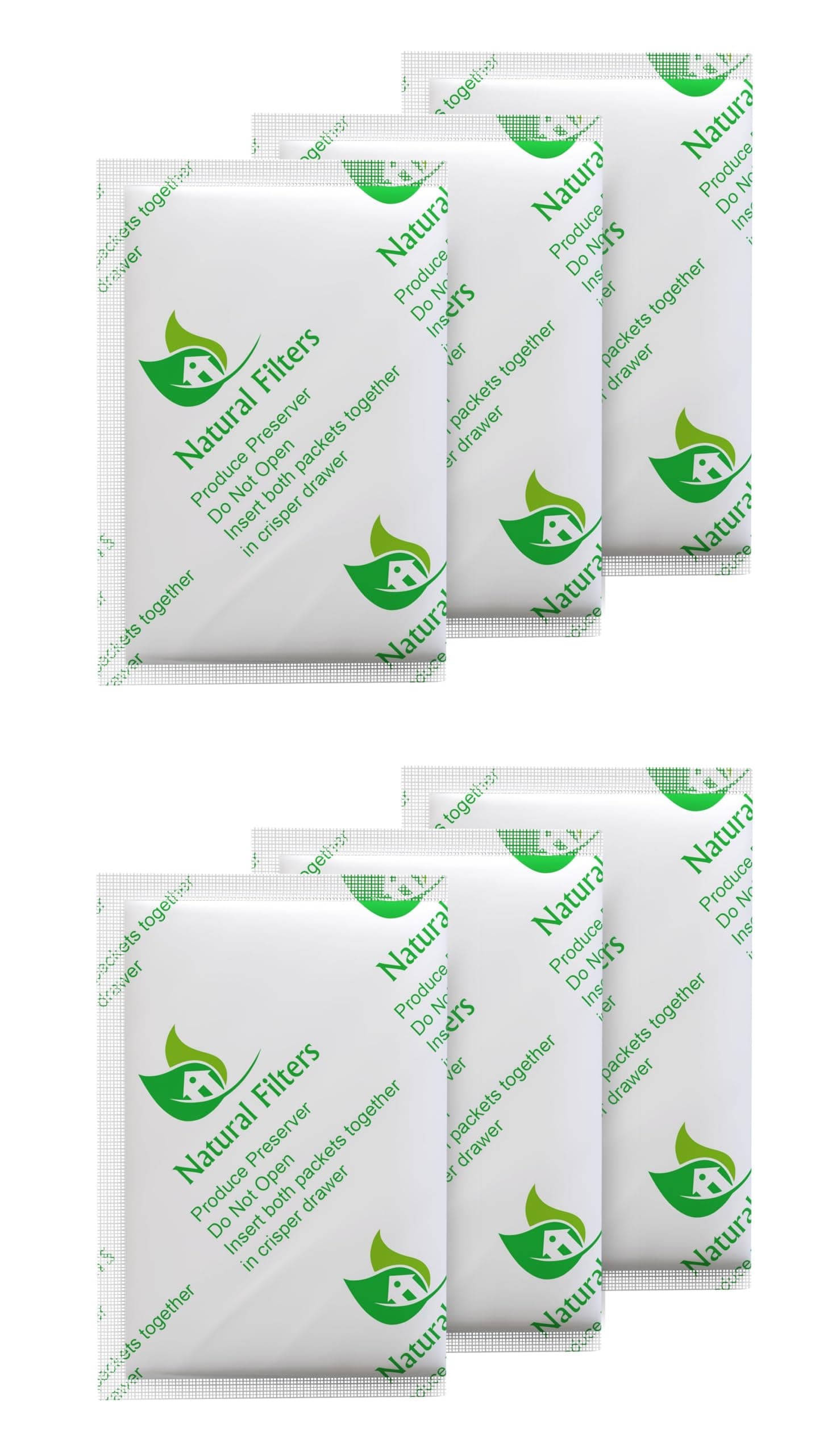 Fresh Flow Produce Preserver Refill Kit 3-Pack (6 Packets Total)