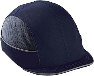 Safety Bump Cap, Baseball Hat Style, Comfortable Head Protection, Micro Brim, Skullerz 8950