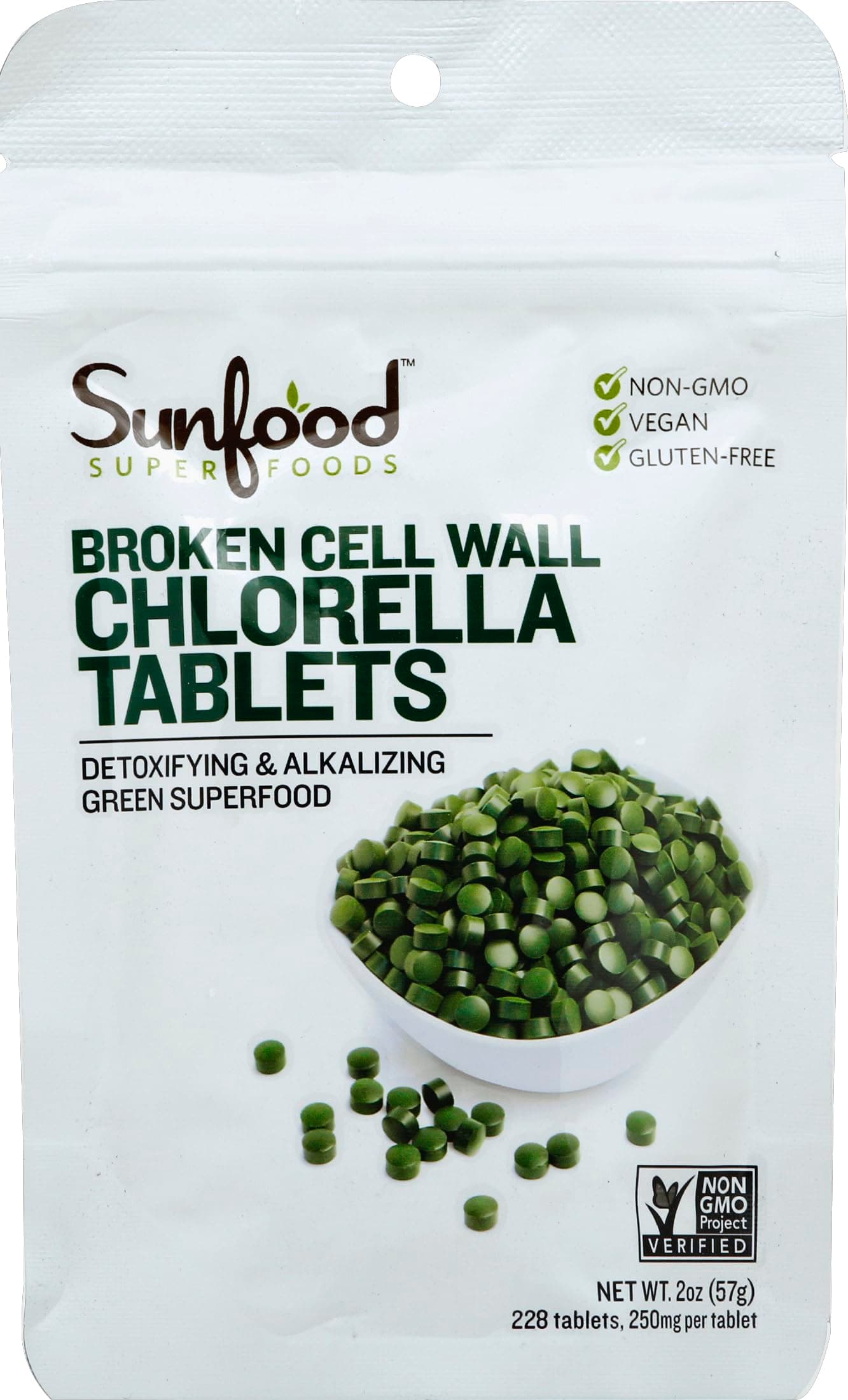 Chlorella Tablets, 2 Oz.