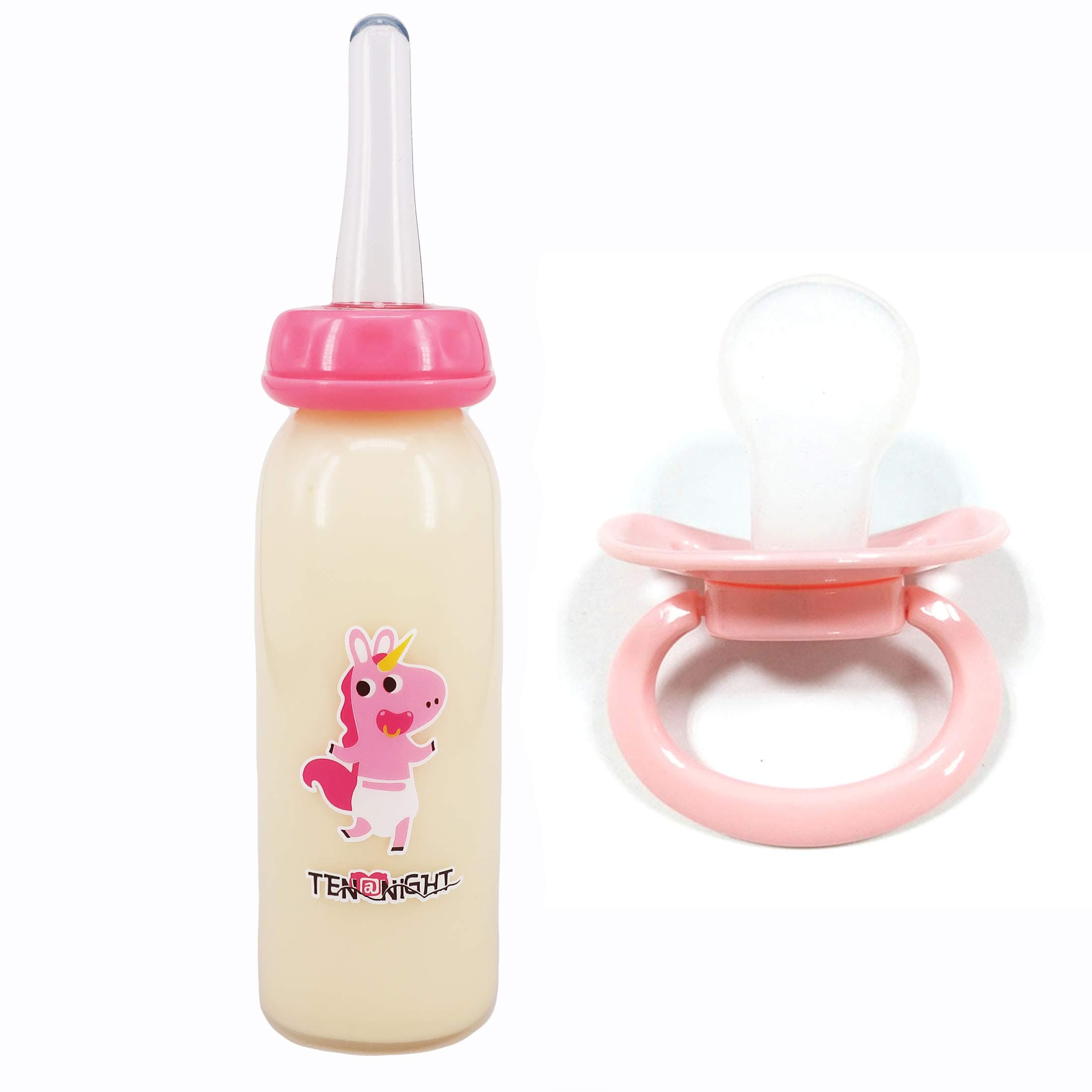 Bottle with Big Sized Pacifier Set