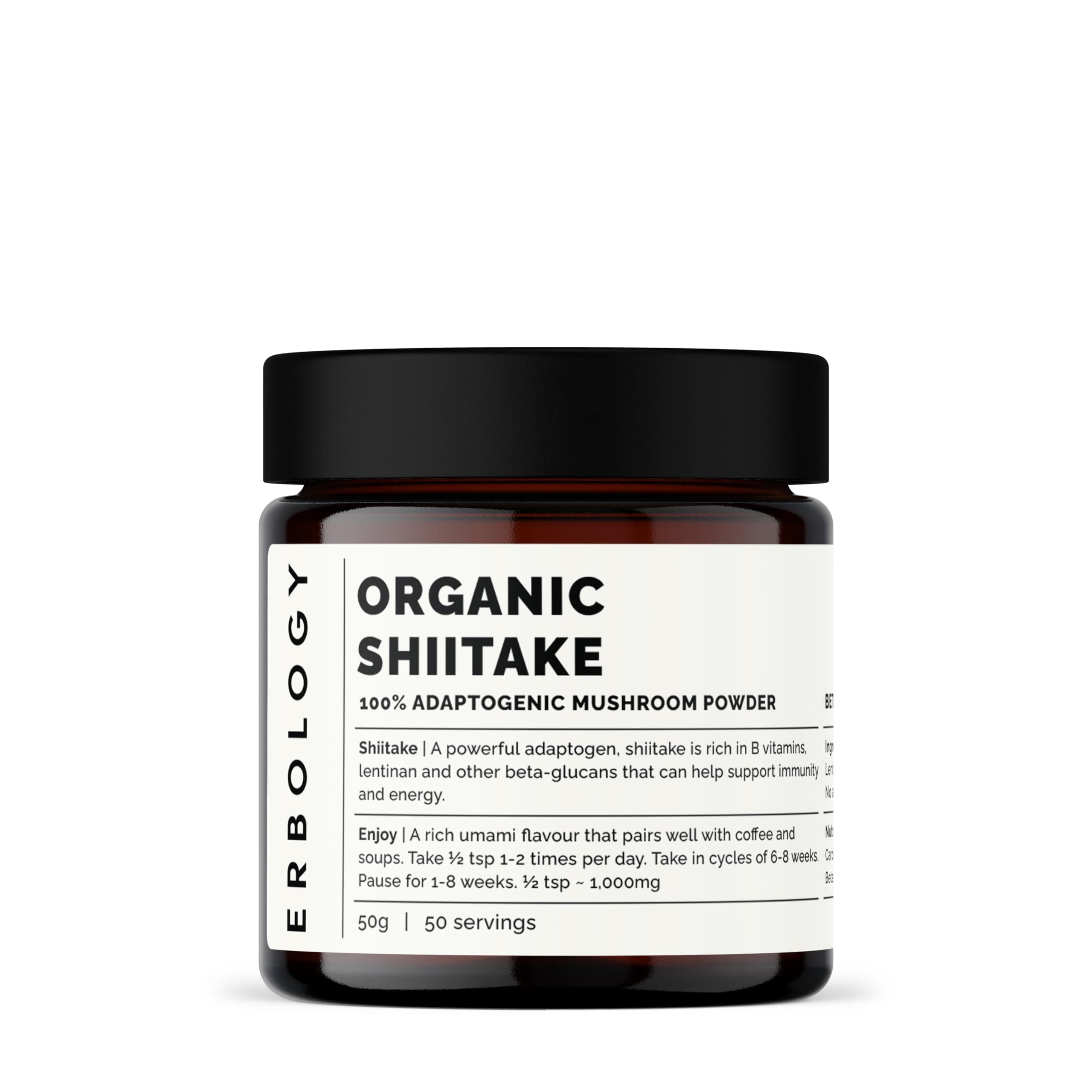 Organic Shiitake Mushroom Powder