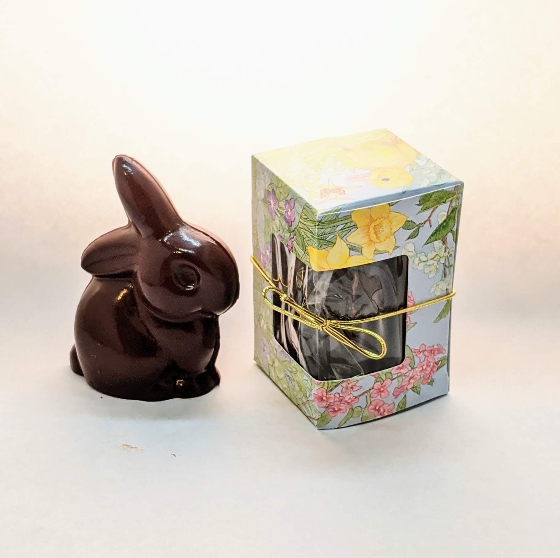 Creek House Organic Vegan Solid Dark Chocolate Small (4.65 oz) Baby Easter Bunny