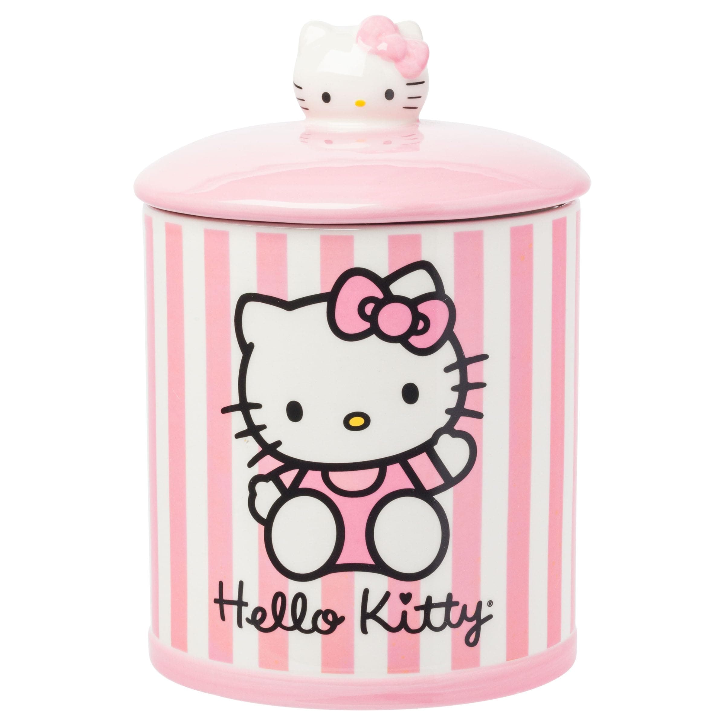 Sanrio Hello Kitty Pink Ceramic Cookie Snack Jar (Medium)